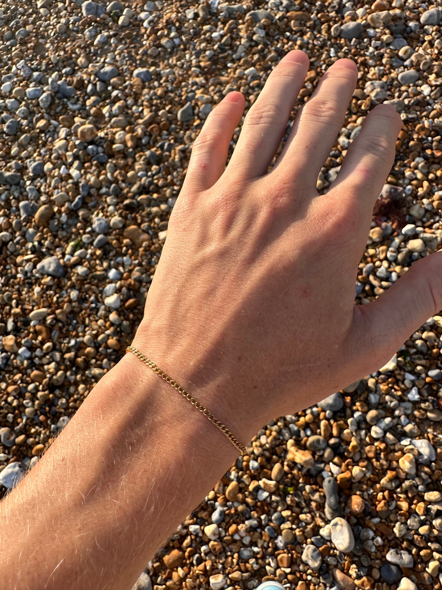 Gold Connell Bracelet 2mm