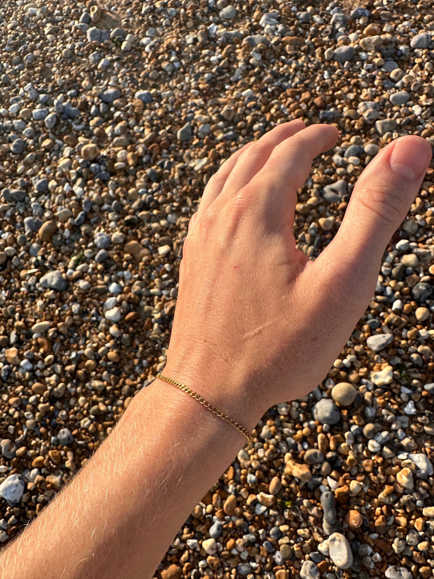 Gold Connell Bracelet 2mm