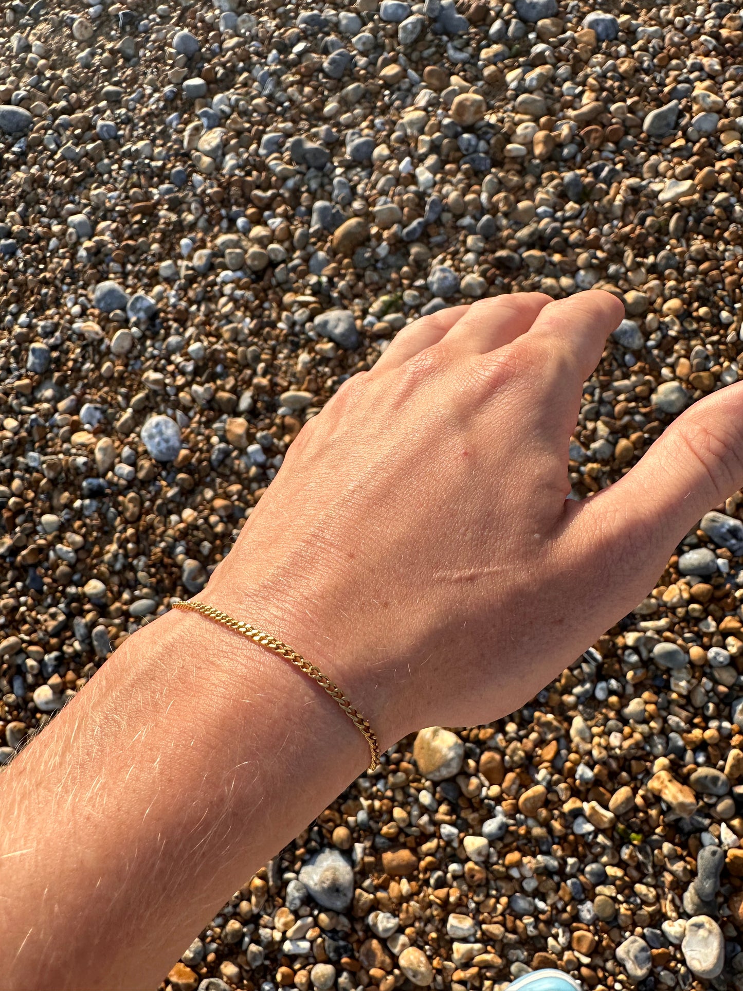 Gold Connell Bracelet 2mm