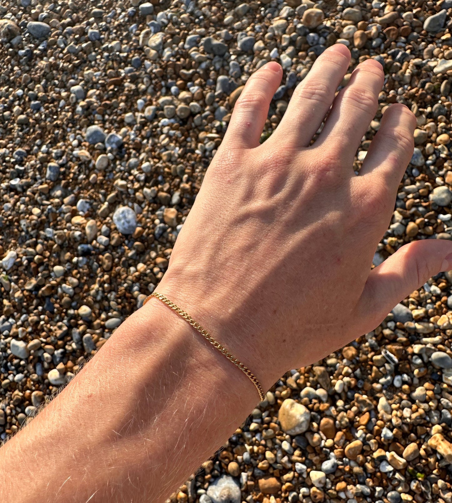 Gold Connell Bracelet 2mm