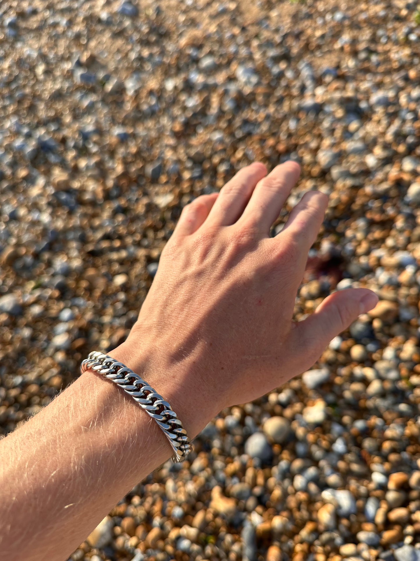 Cuban Chain Bracelet Silver 10mm
