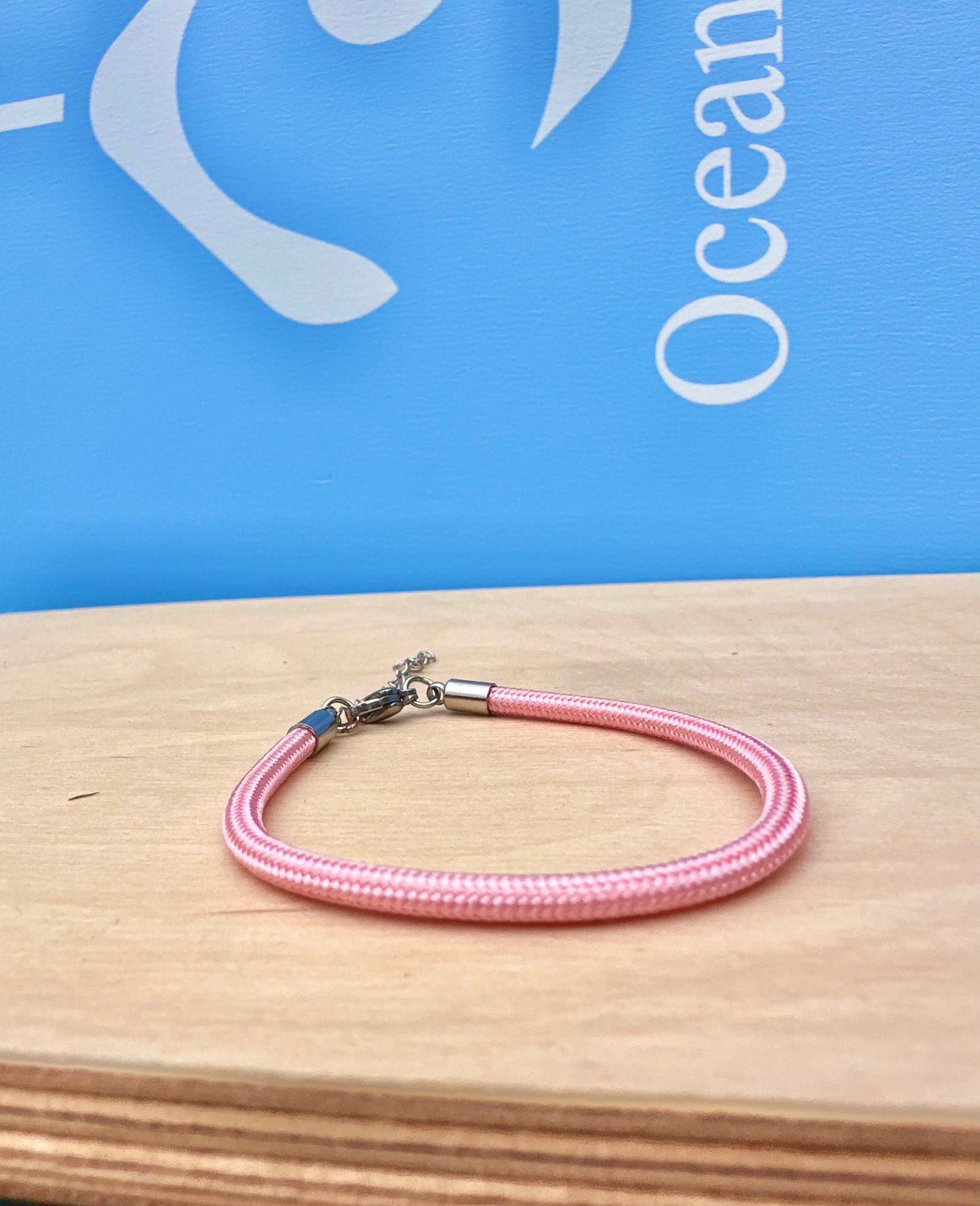 Pink Rope Bracelet 3mm