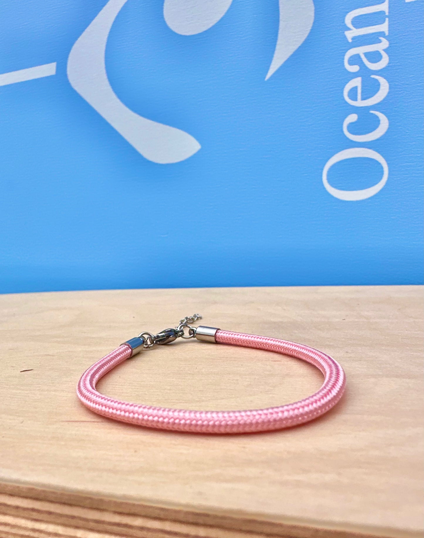 Pink Rope Bracelet 3mm