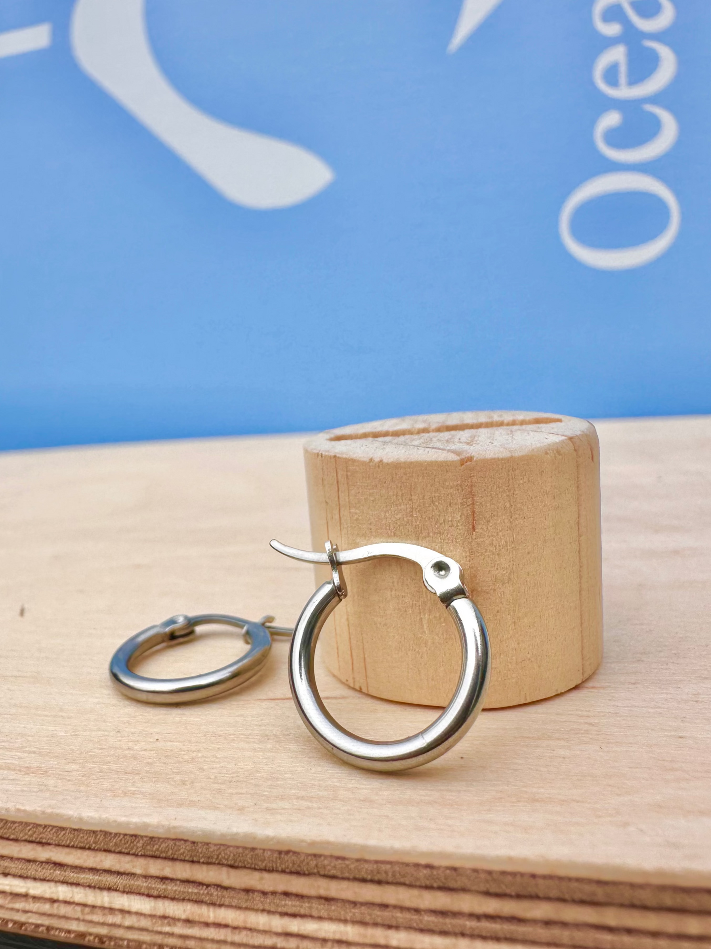 Silver Hoop Earrings