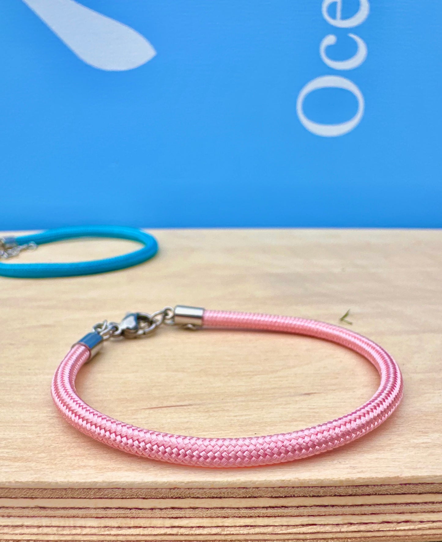 Pink Rope Bracelet 3mm