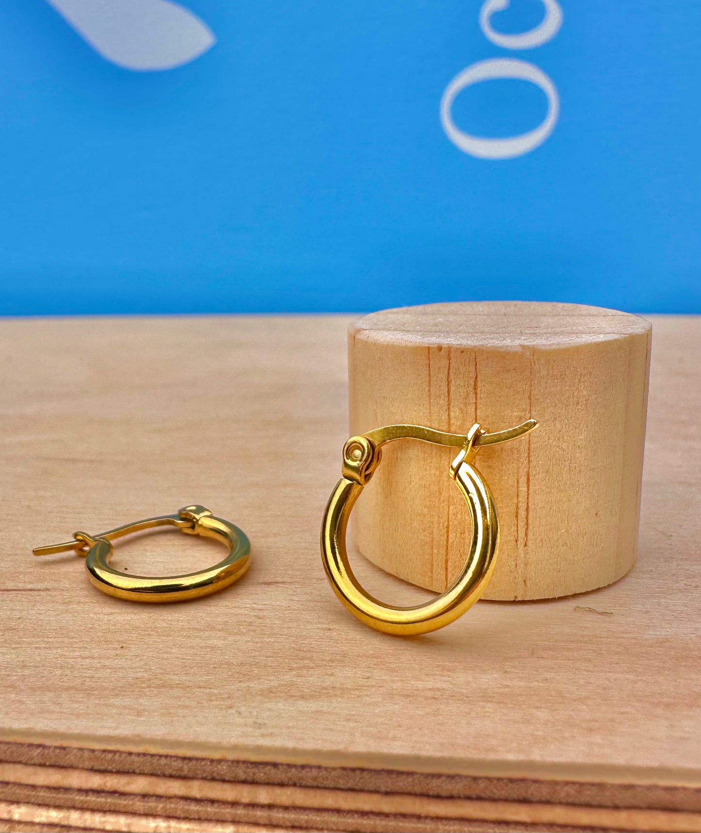 Gold Hoop Earrings