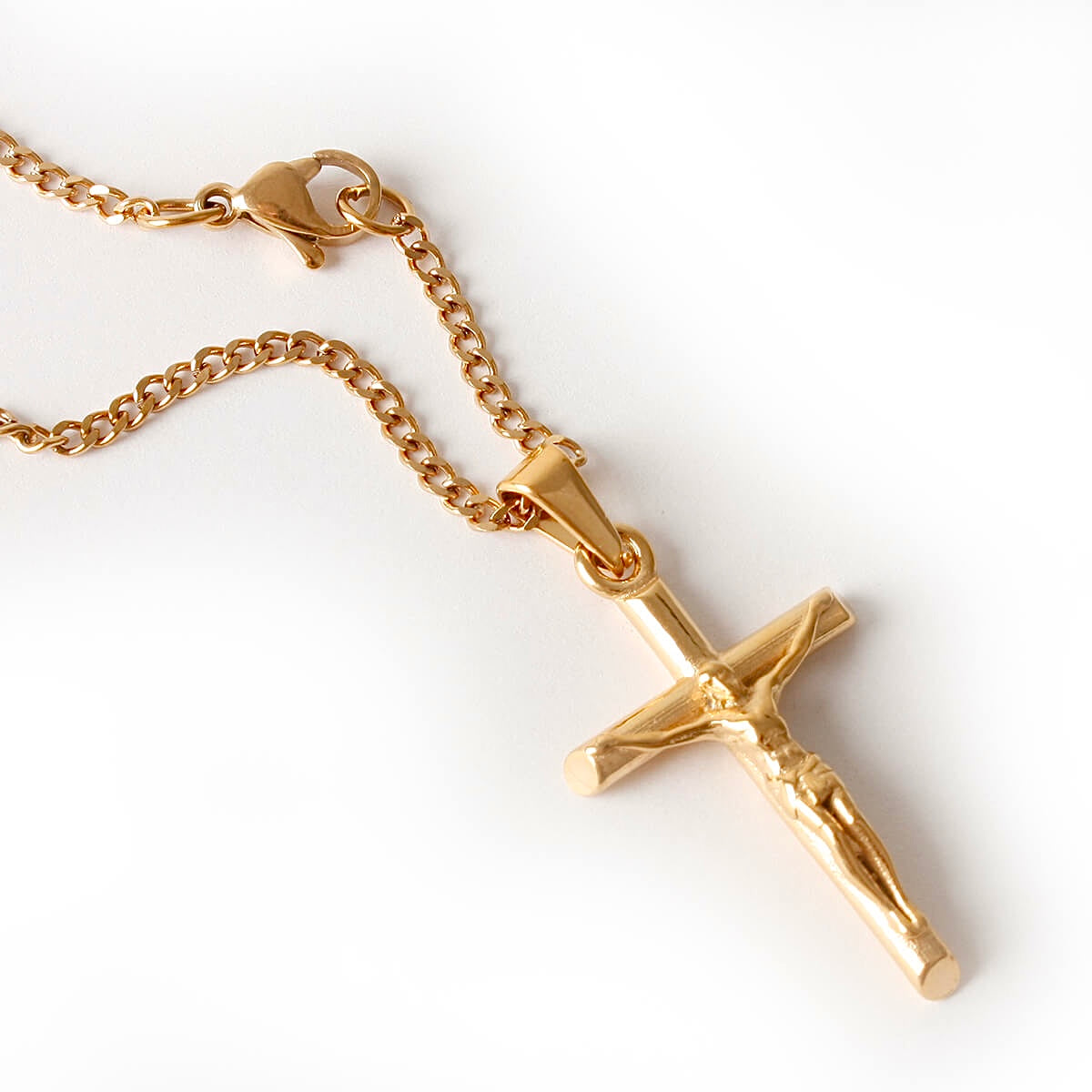 Silver Crucifix Pendant