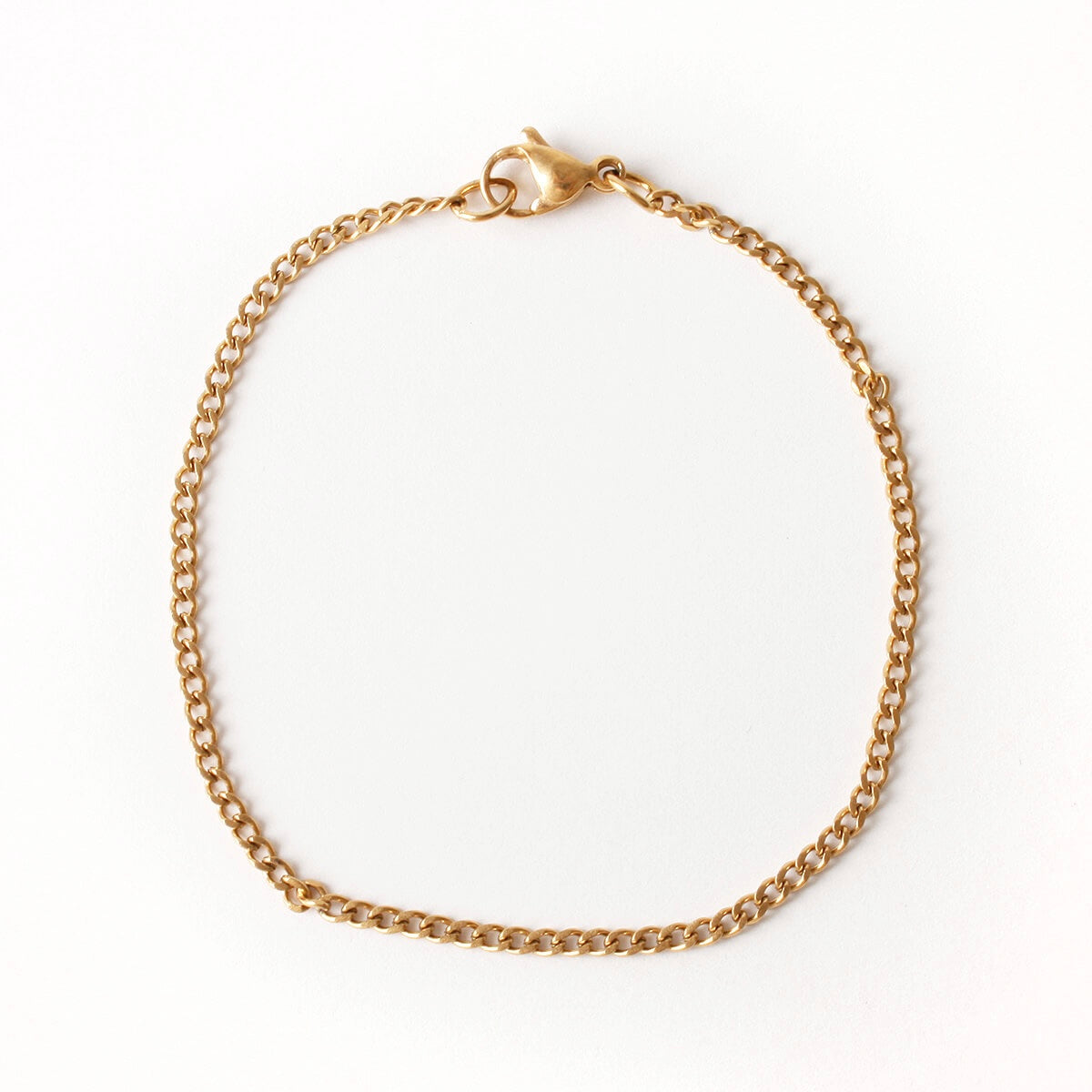 Gold Connell Bracelet 2mm