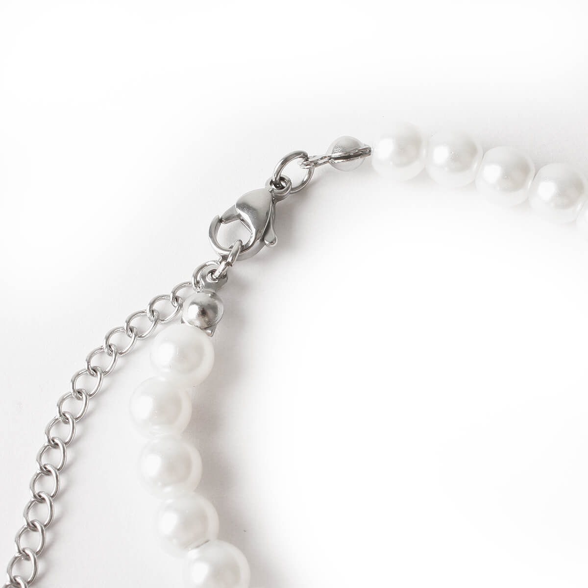 Mens Pearl Bracelet 6mm