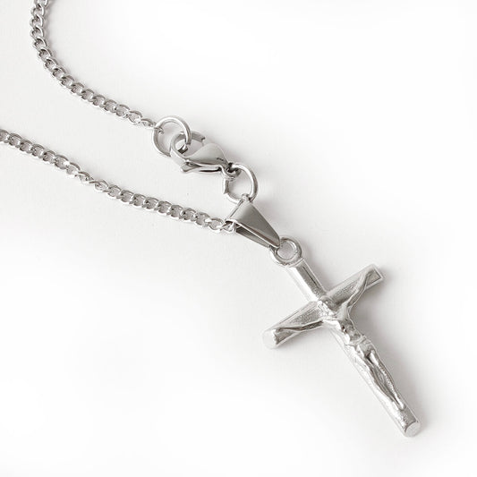 Silver Crucifix Pendant