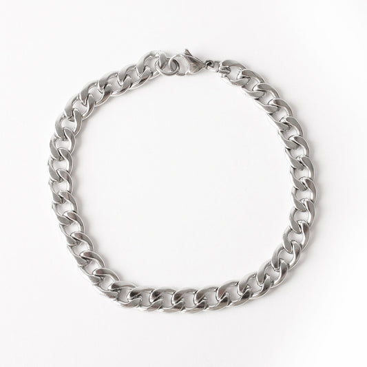 Silver Cuban Bracelet 6mm