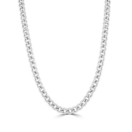 Silver Miami Cuban Chain 6mm