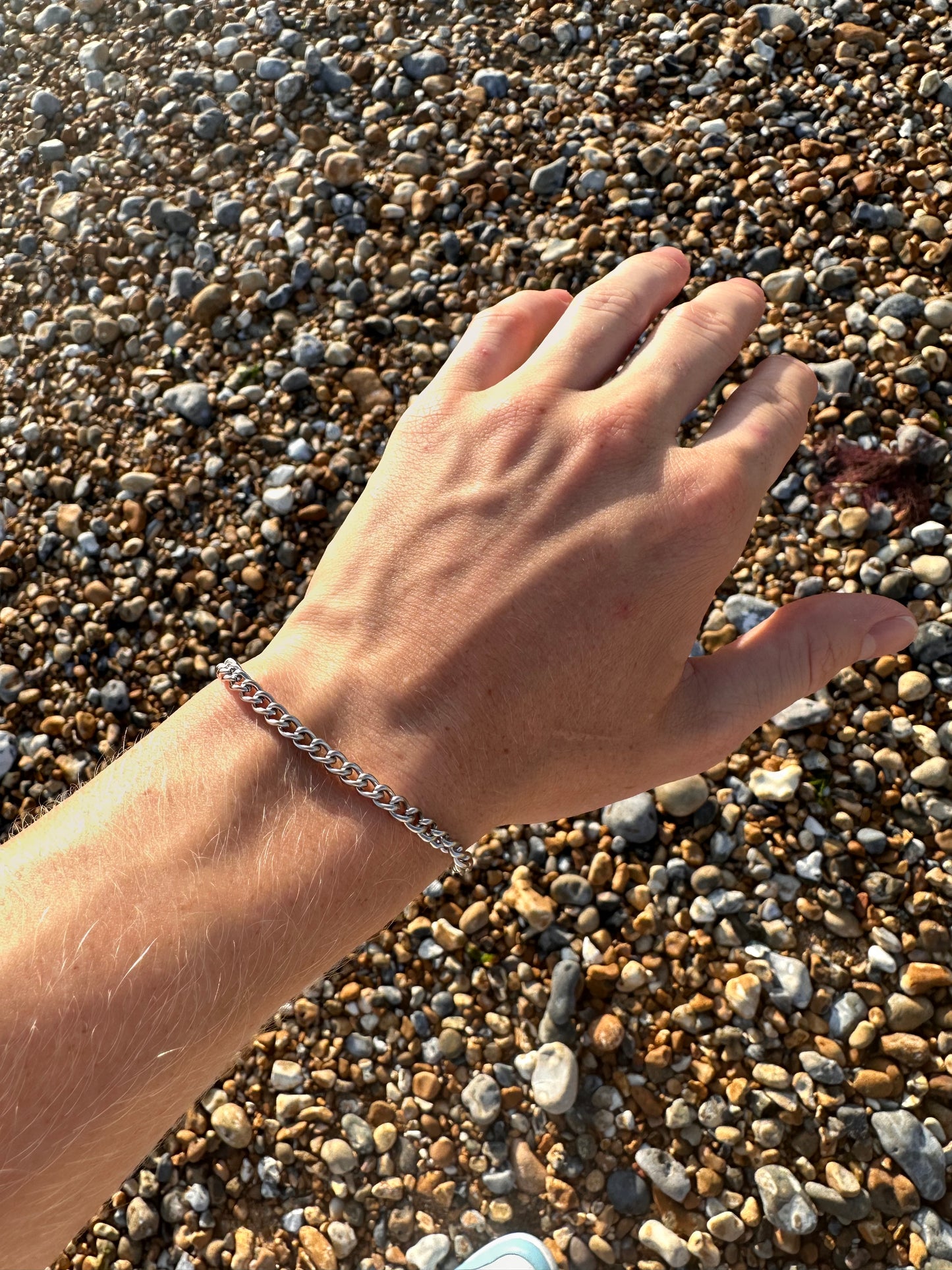 Silver Cuban Bracelet 4mm