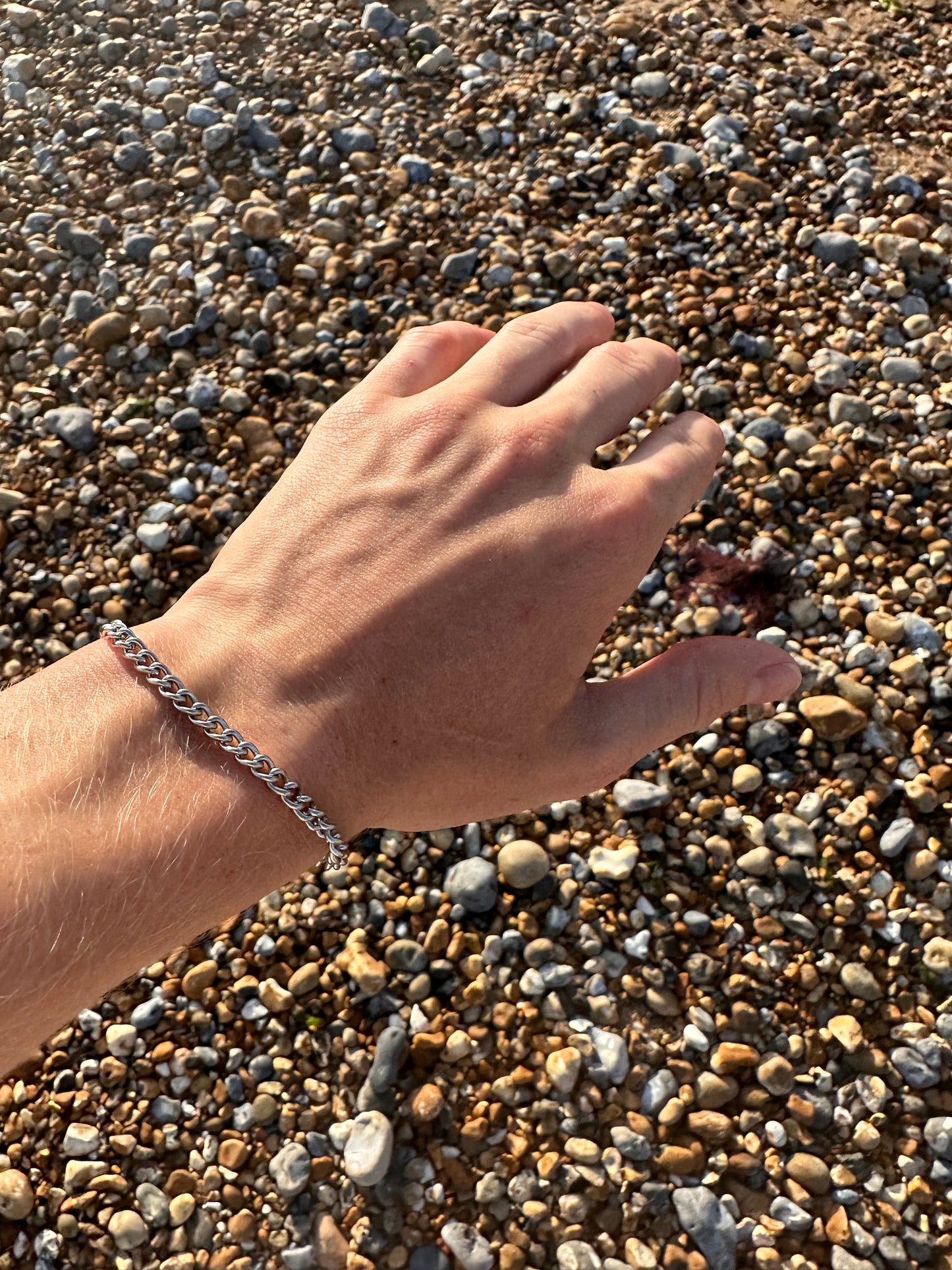 Silver Cuban Bracelet 4mm