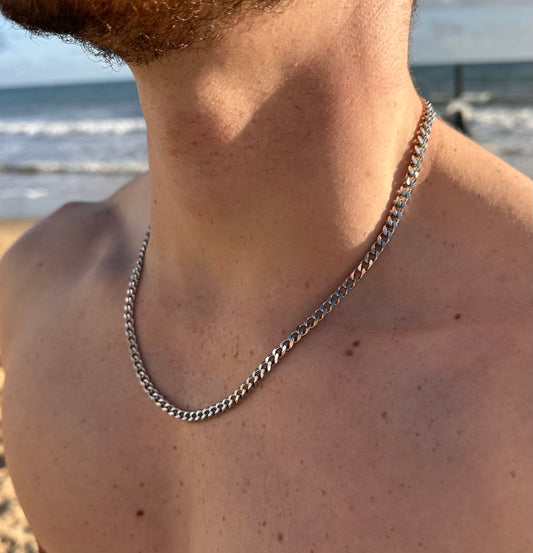 Silver Miami Cuban Chain 5mm