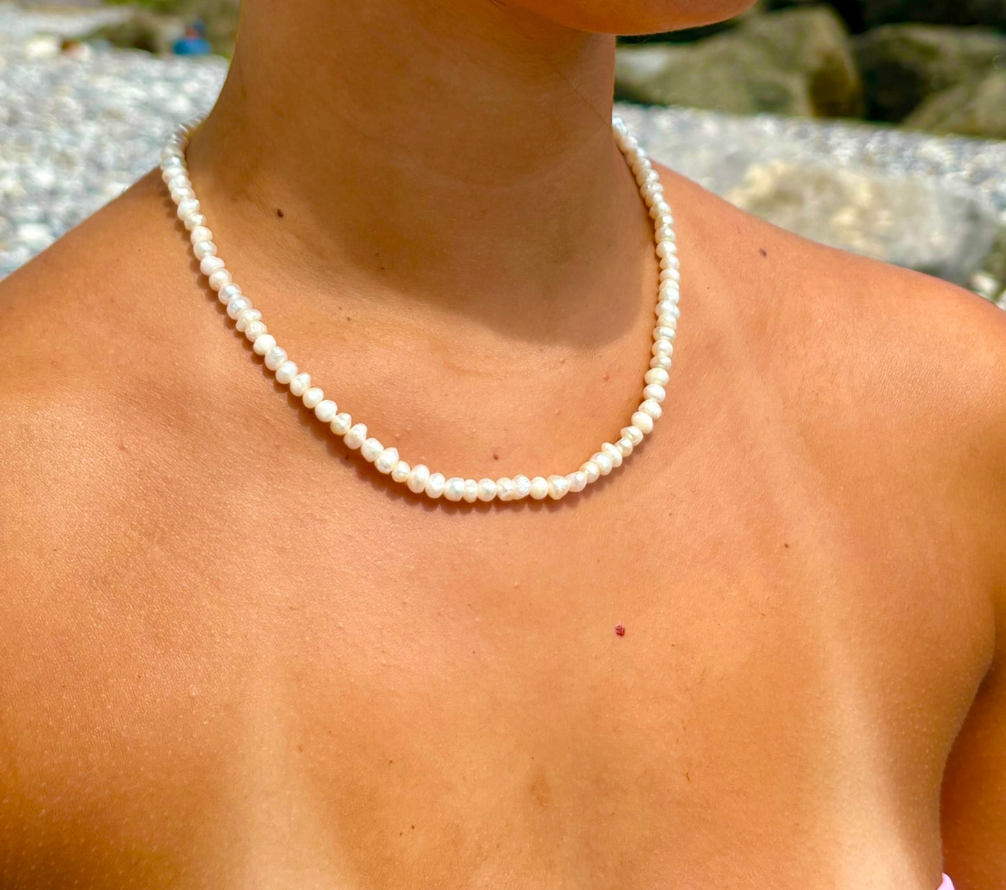Freshwater Pearl Necklace 5mm