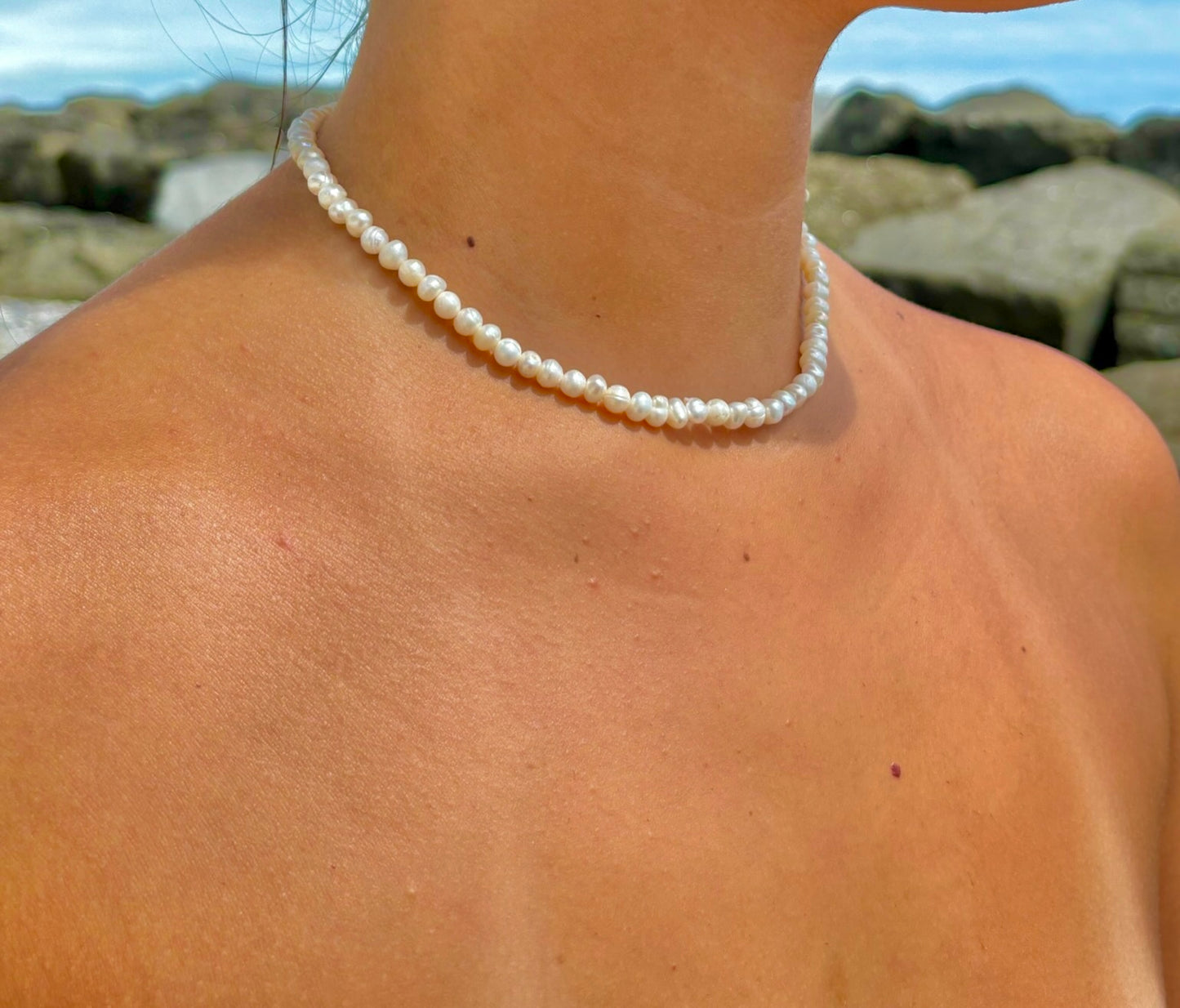 Freshwater Pearl Necklace 5mm