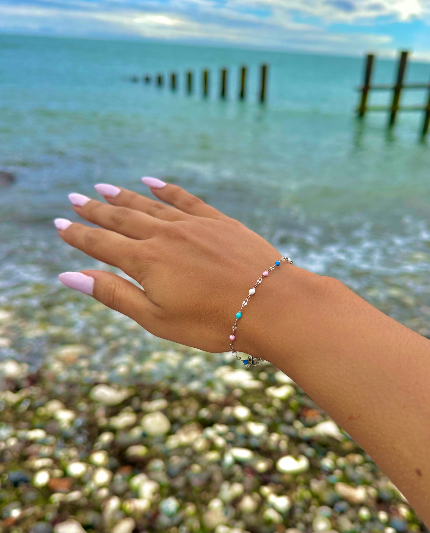 Silver Petals Of Positano Bracelet