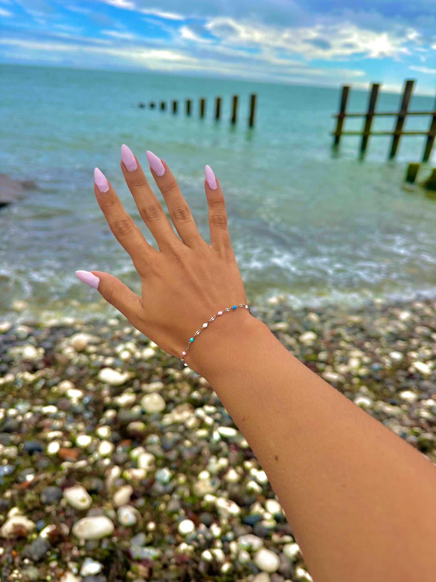 Silver Petals Of Positano Bracelet