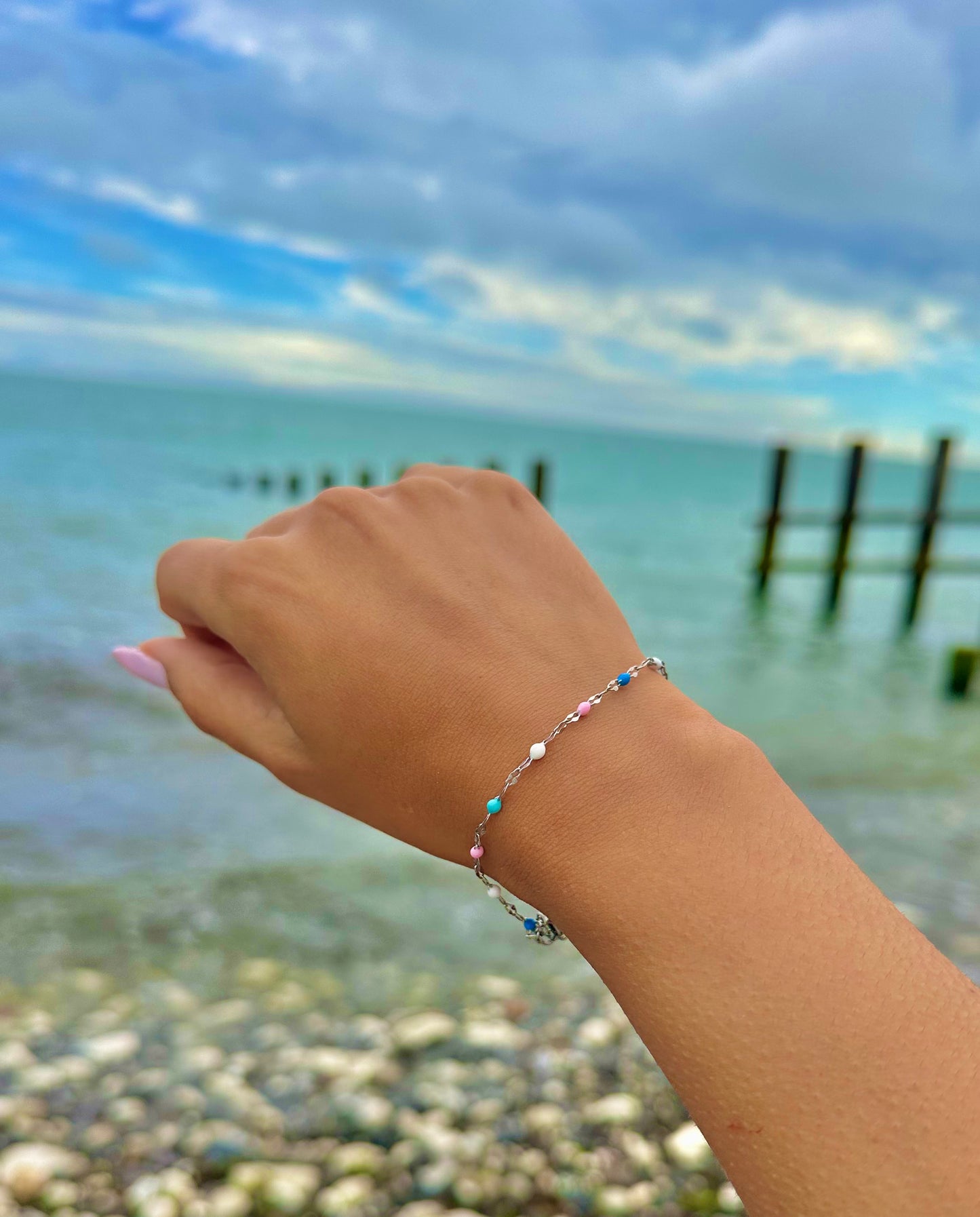 Silver Petals Of Positano Bracelet