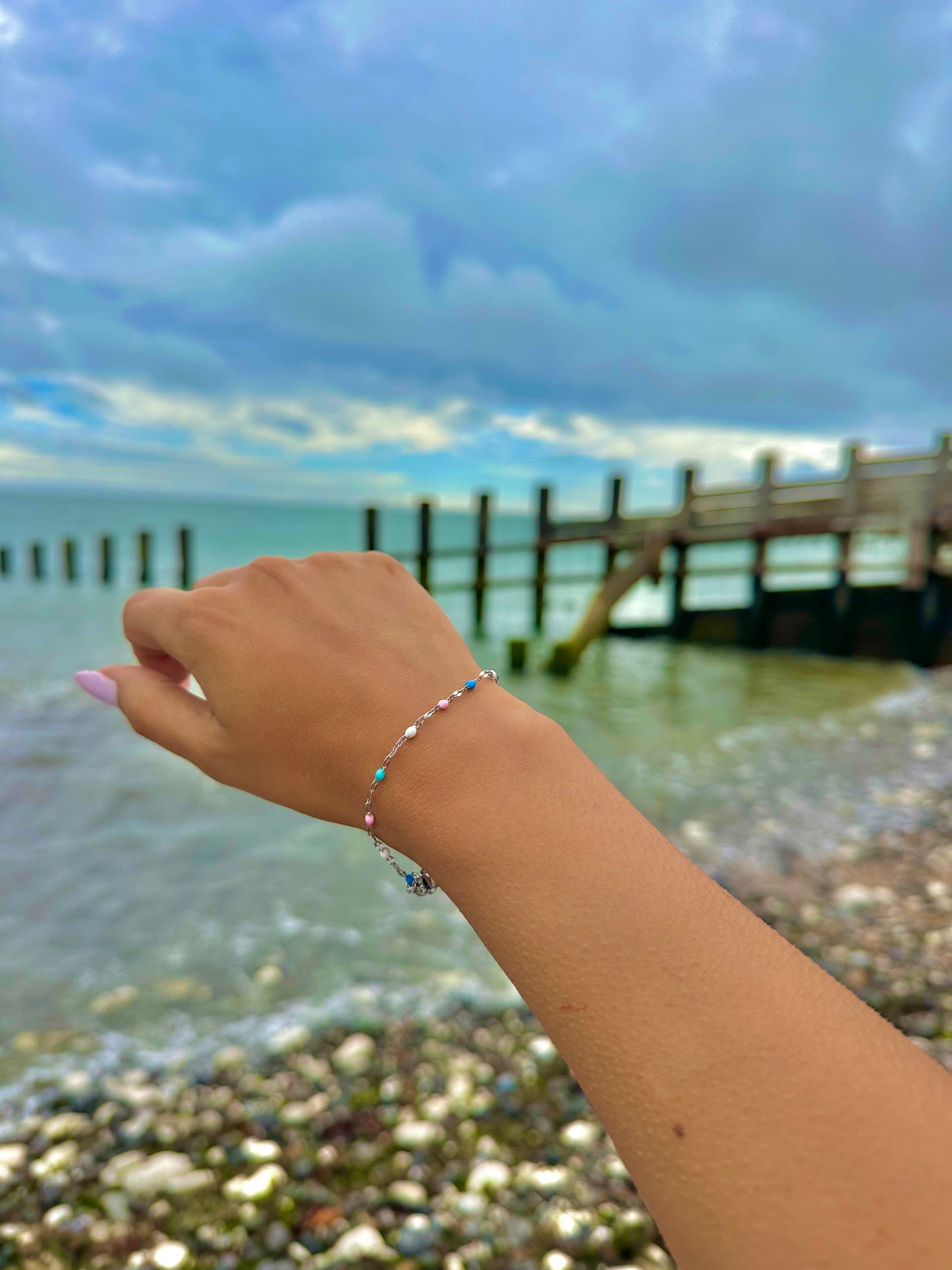 Silver Petals Of Positano Bracelet