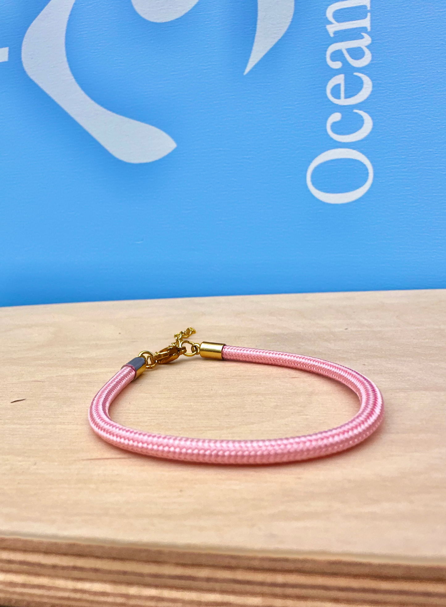 Pink Rope Bracelet 3mm