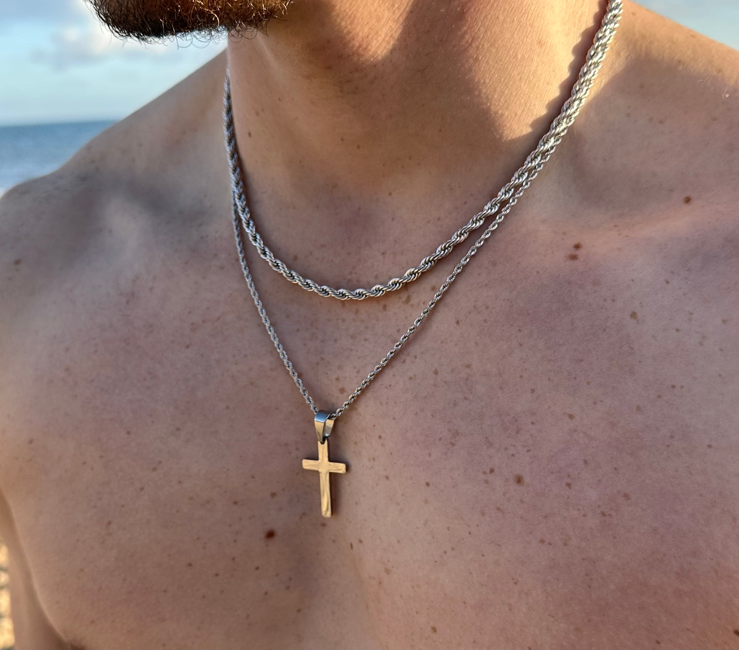 Cross Two Chain Set