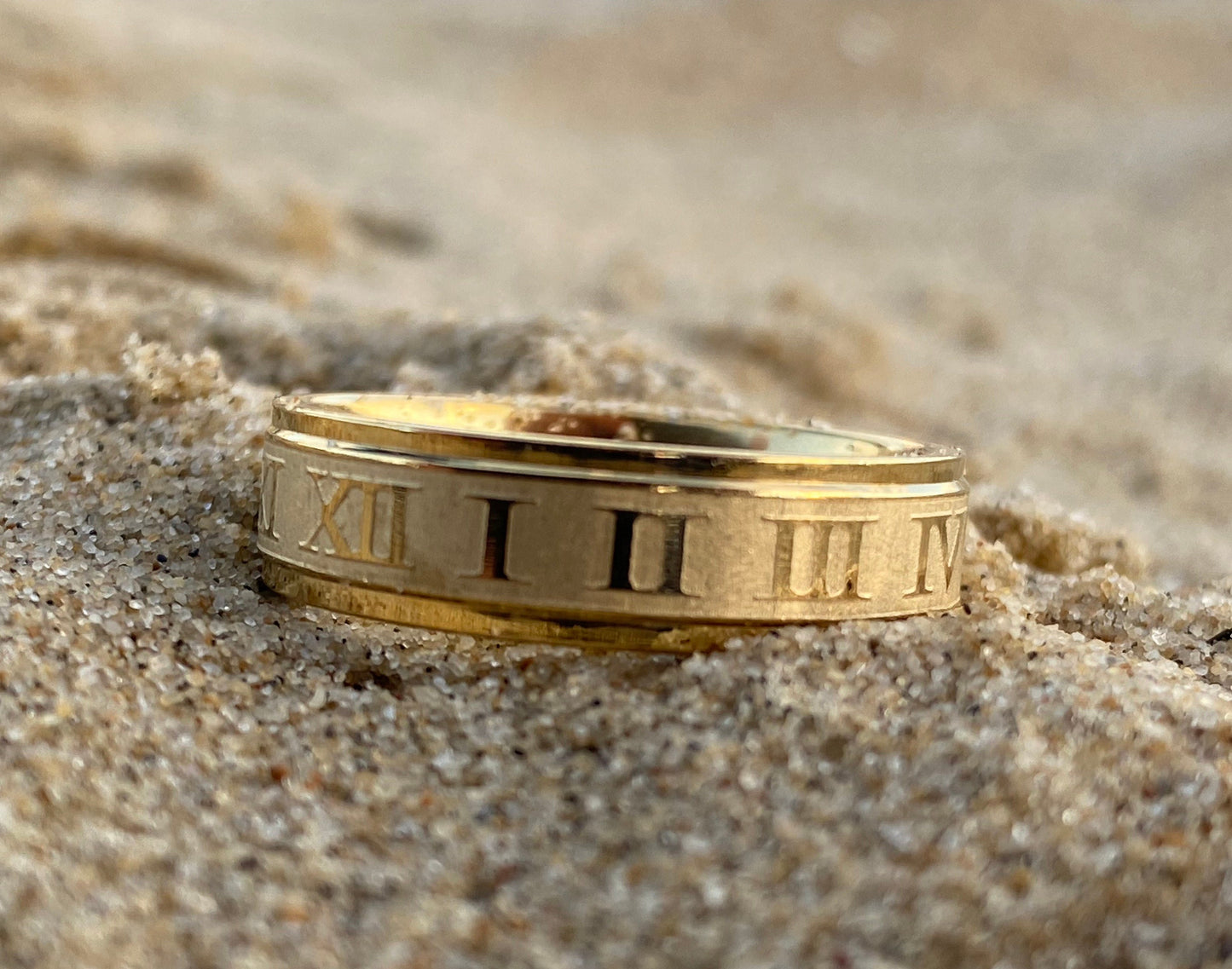 Roman Numerals Ring