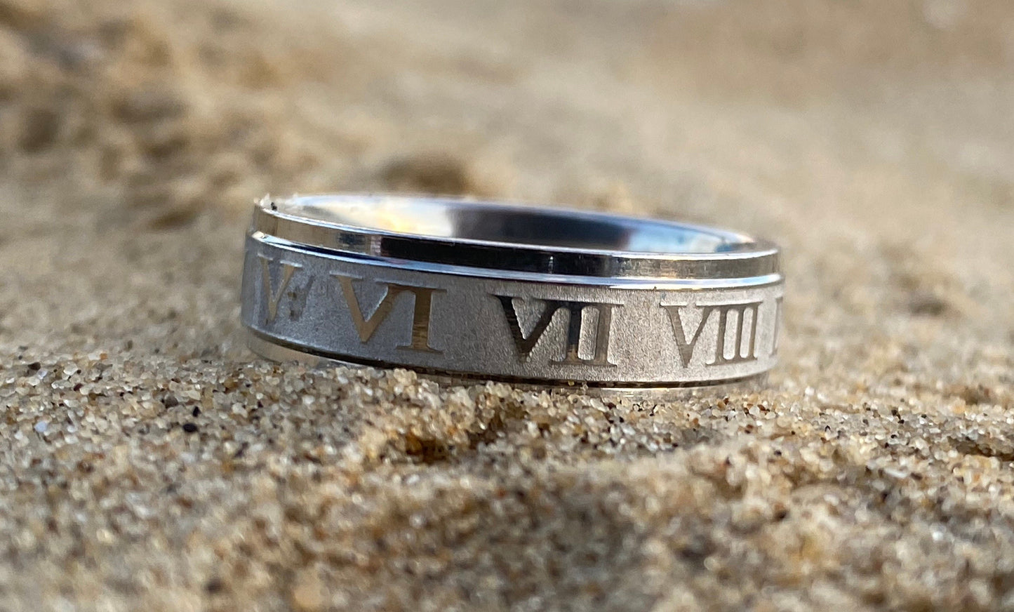 Roman Numerals Ring