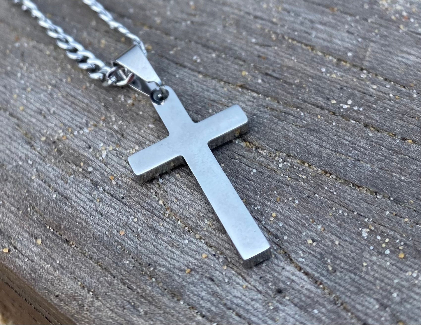 Silver Cross Pendant