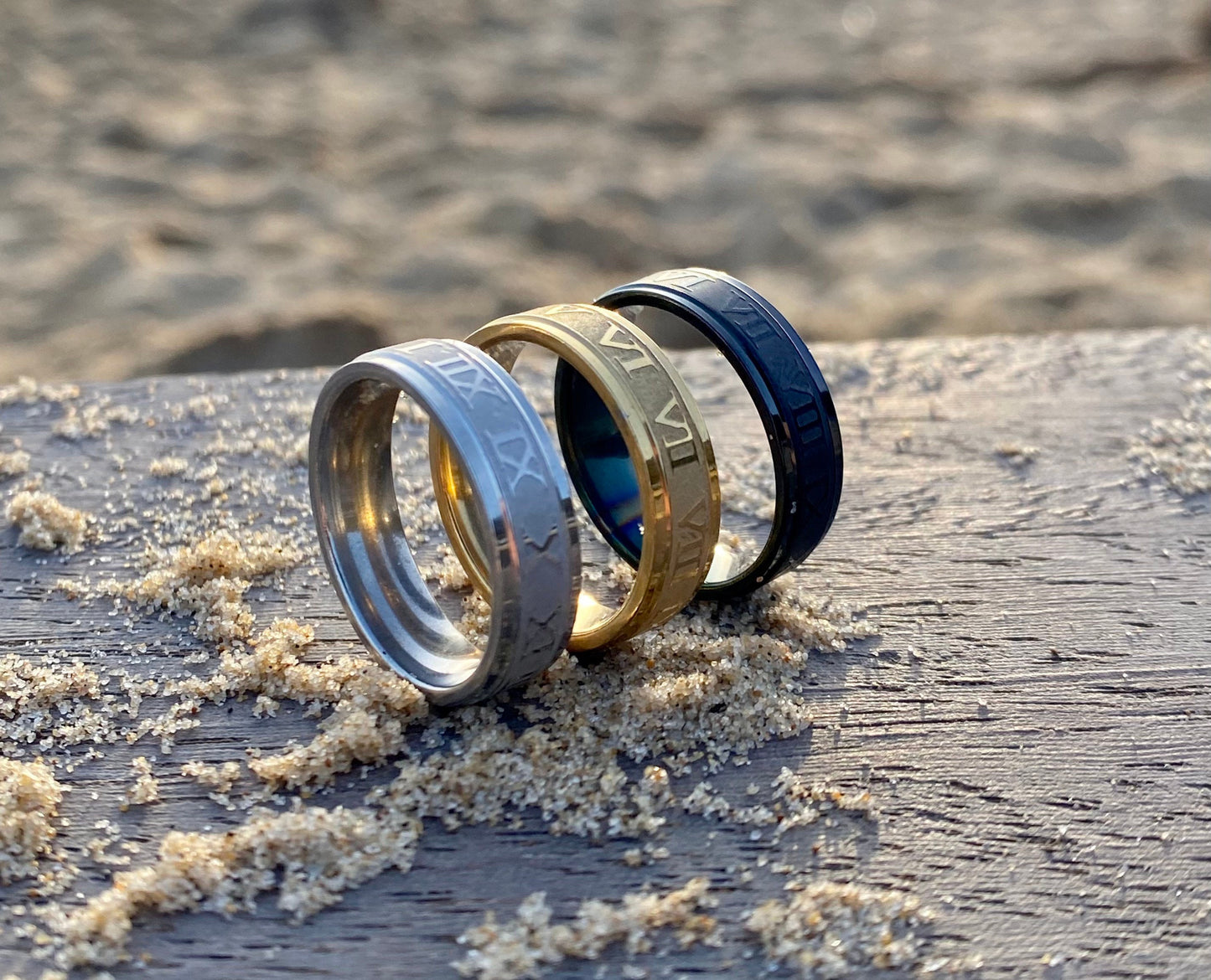 Roman Numerals Ring