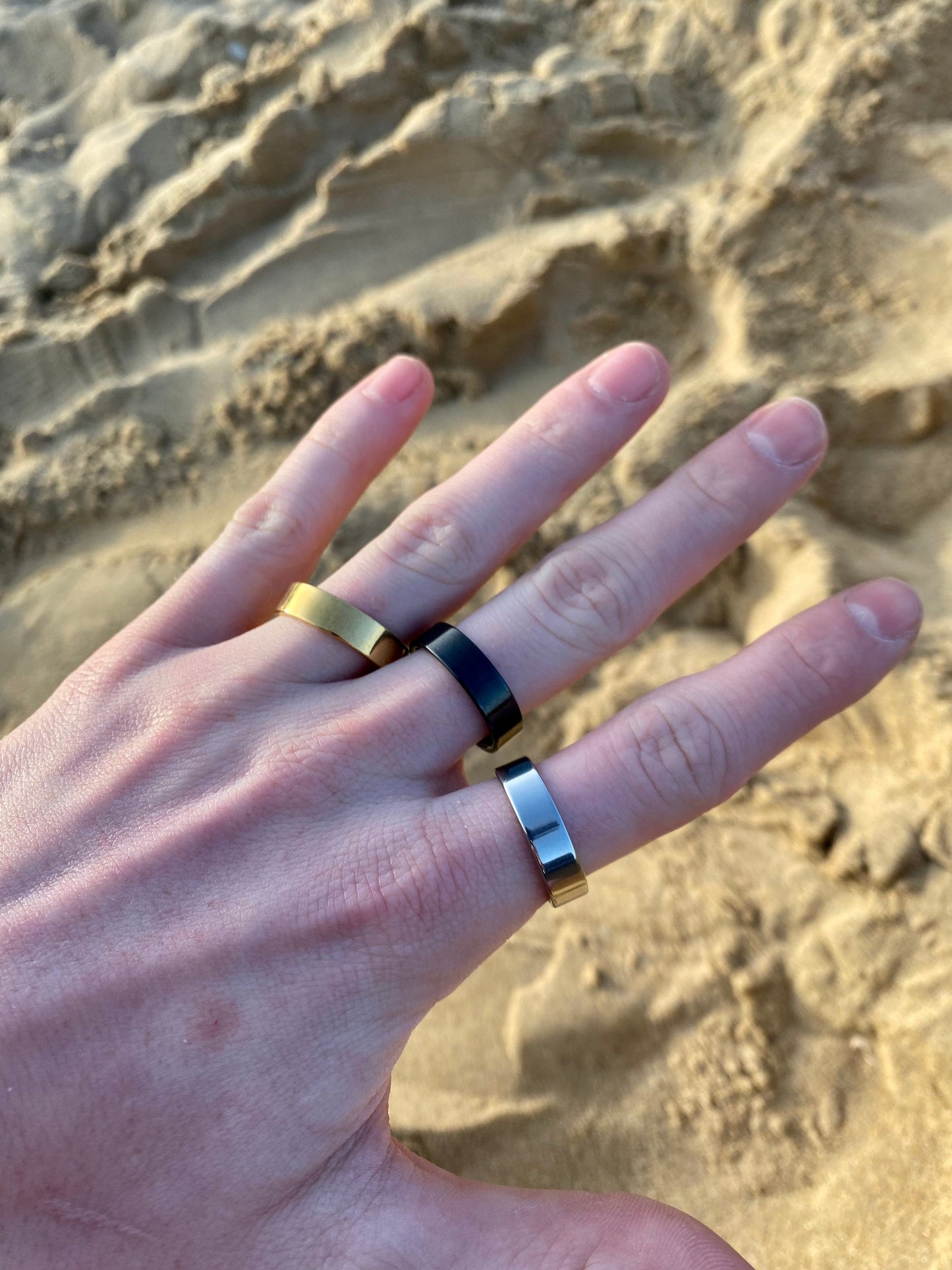 Silver Band Ring 6mm