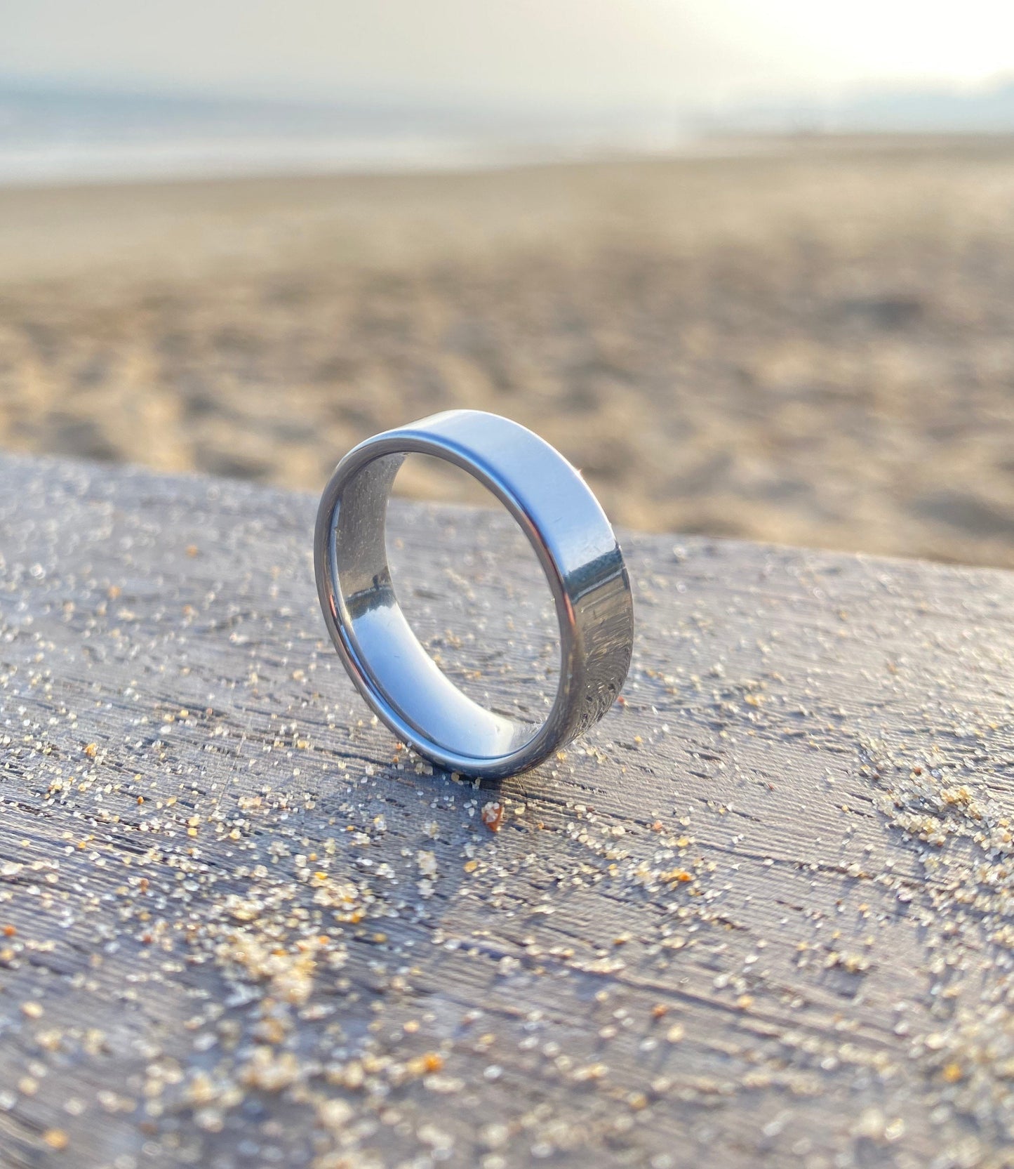 Silver Band Ring 6mm