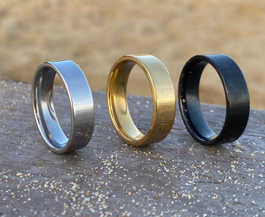 Silver Band Ring 6mm