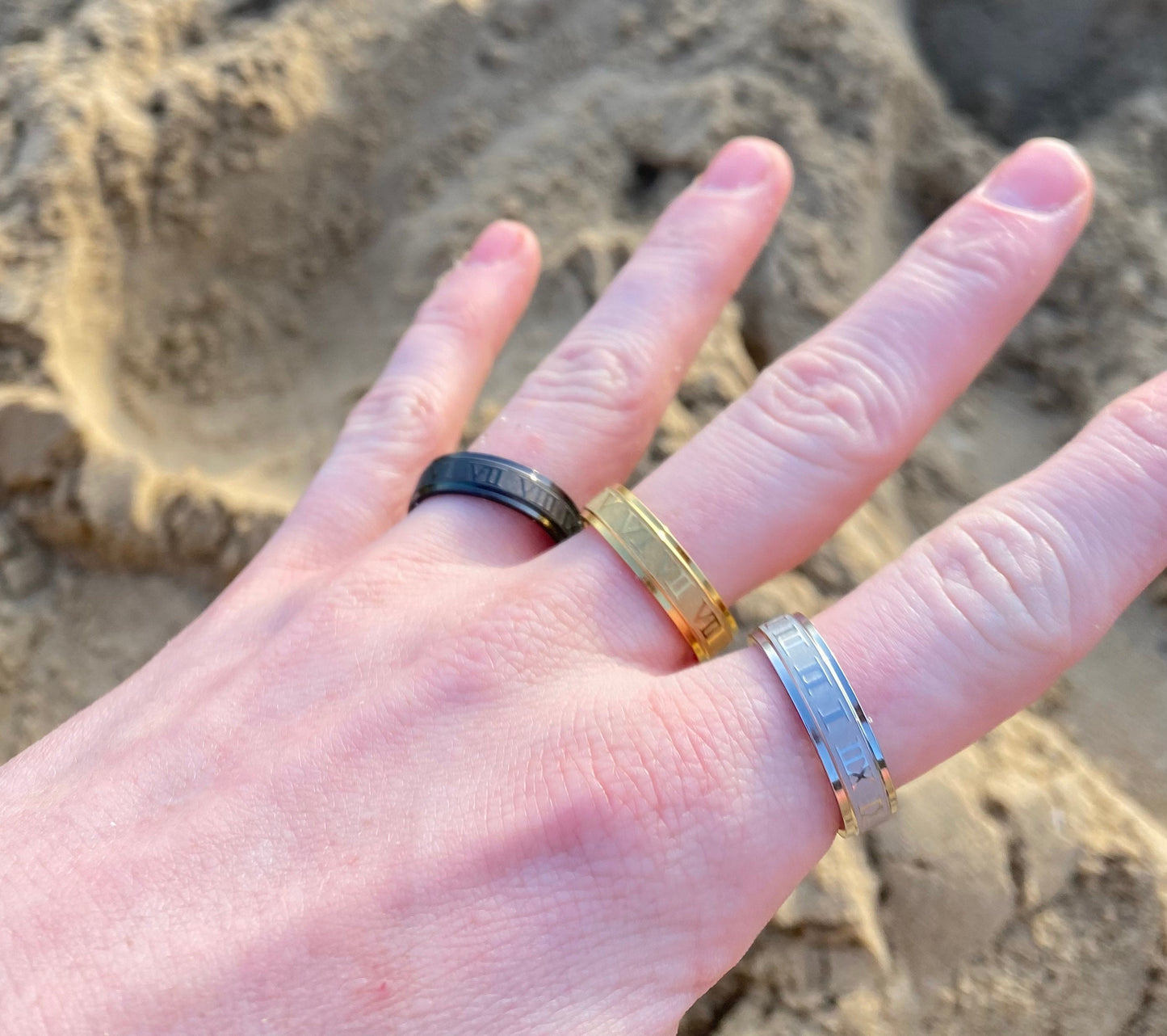 Roman Numerals Ring