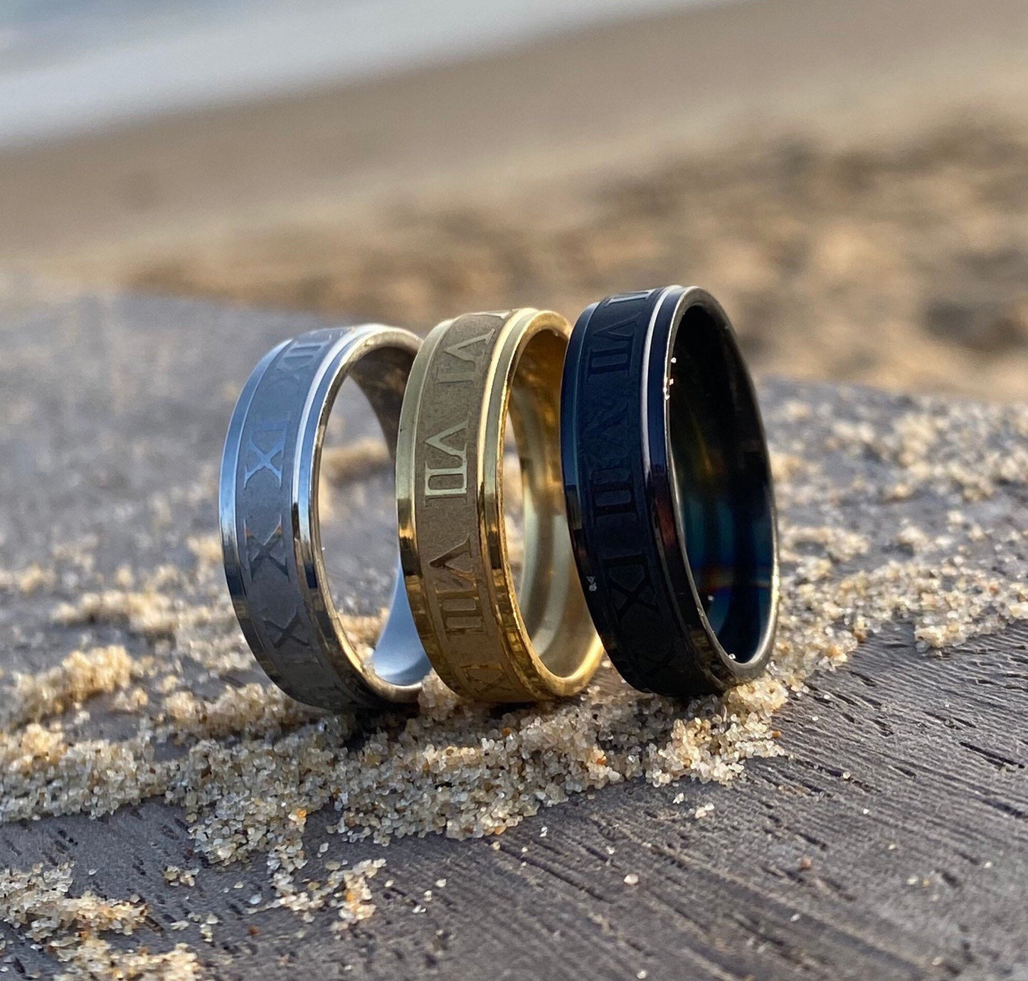 Roman Numerals Ring