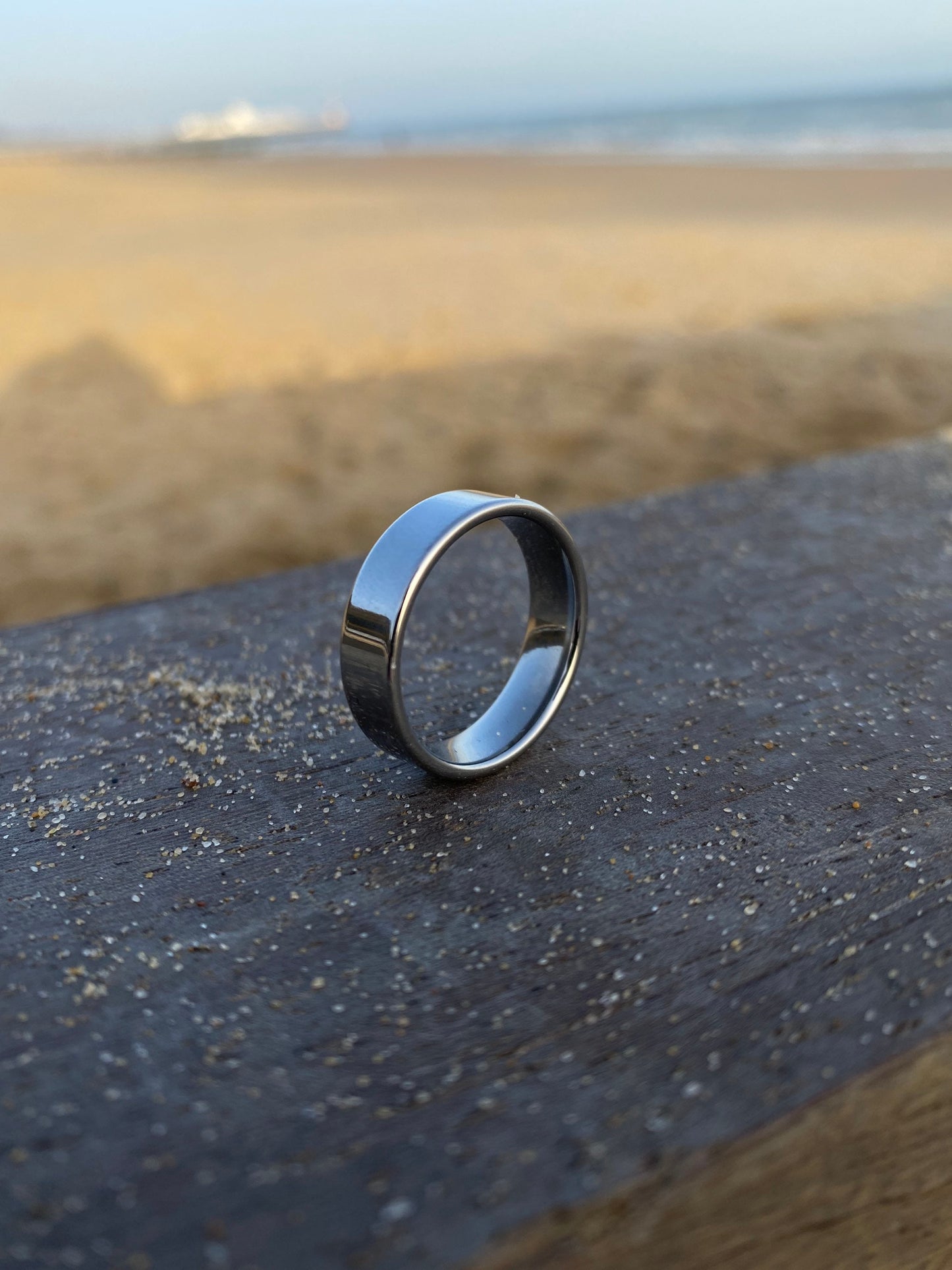 Silver Band Ring 6mm