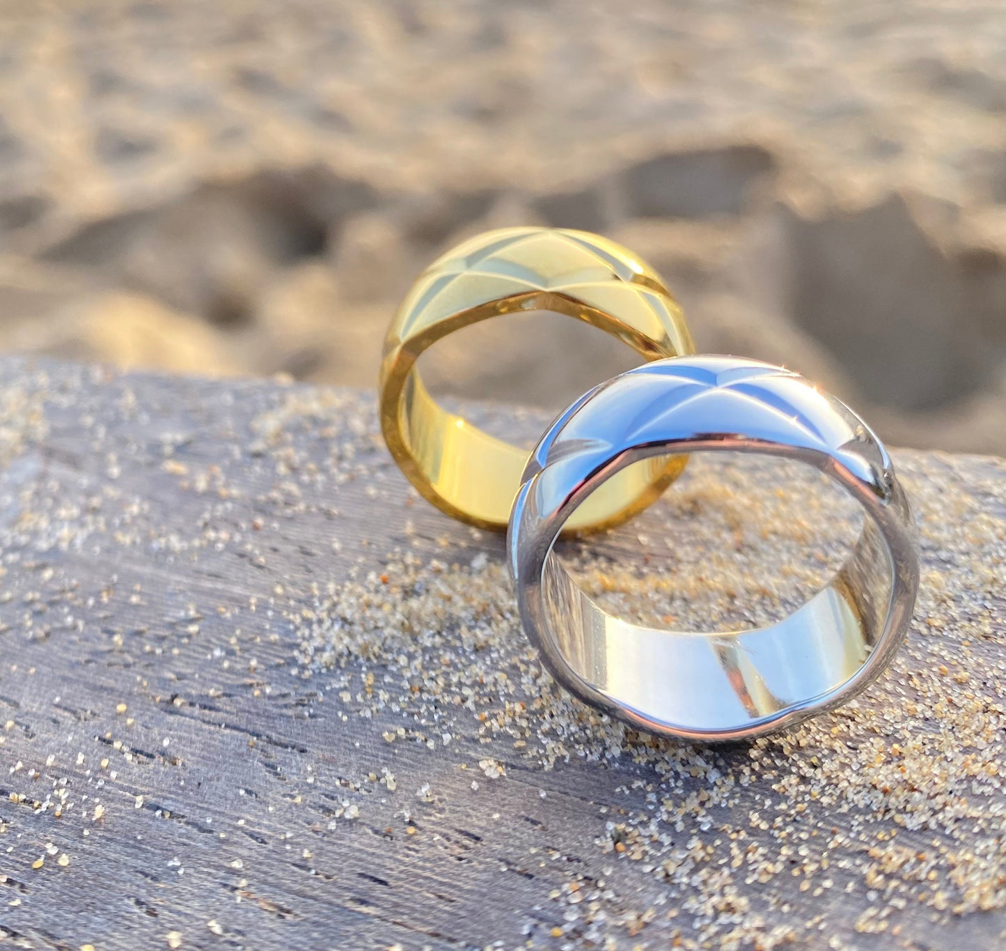 Silver Textured Ring