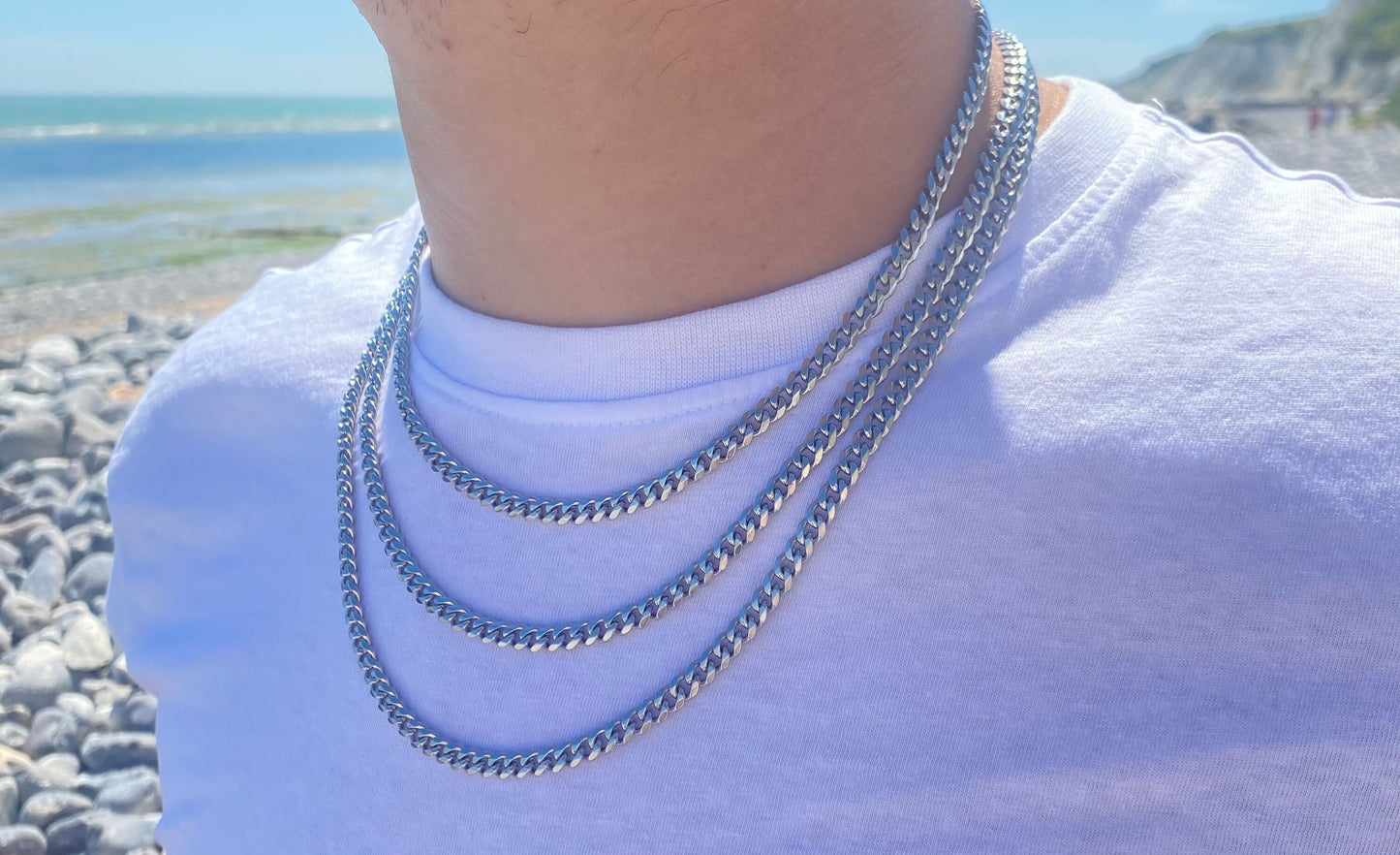 Silver Miami Cuban Chain 5mm