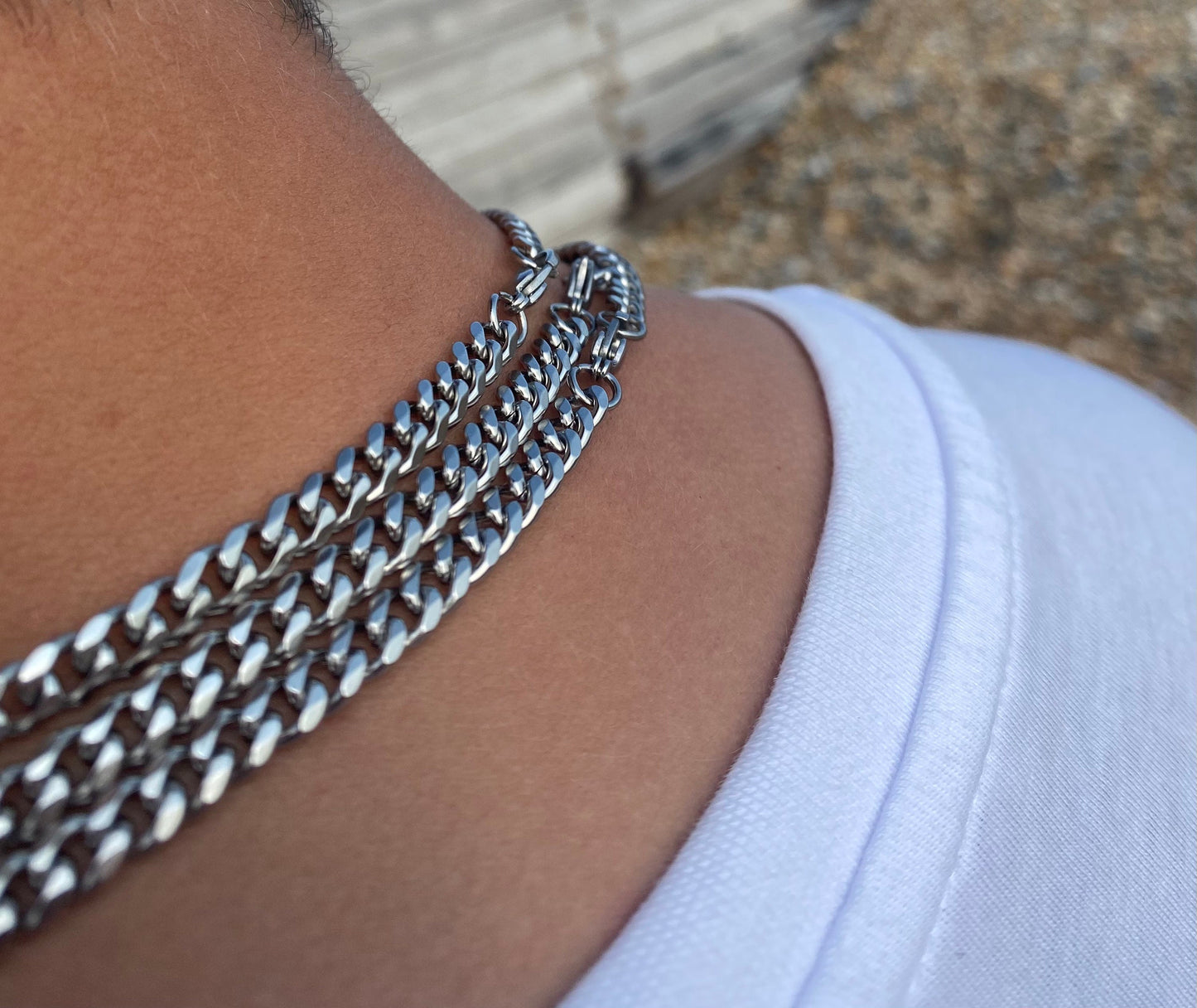 Silver Miami Cuban Chain 5mm