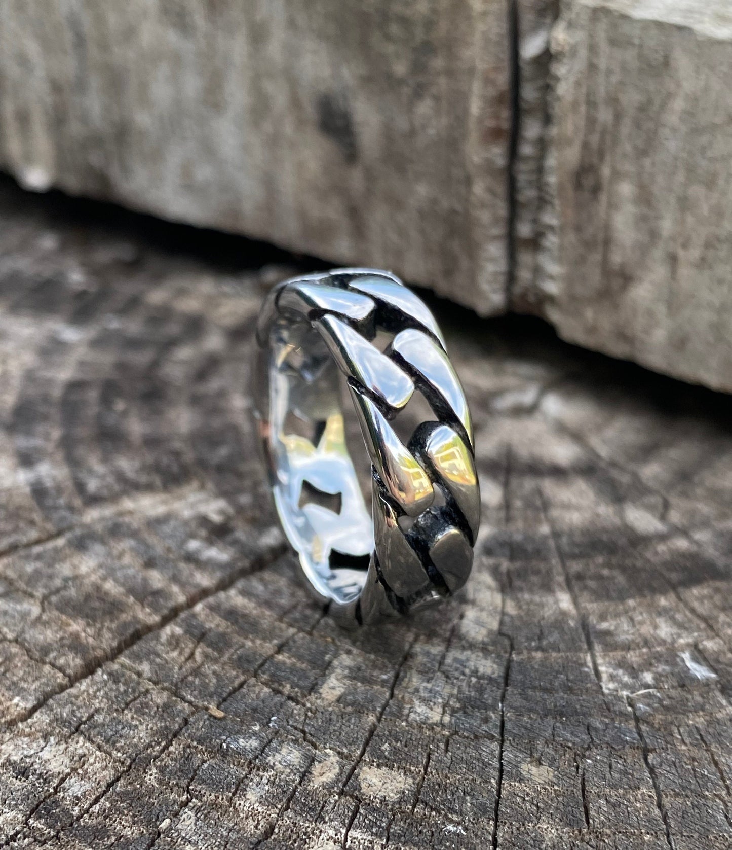Mens Bracelet and Ring Combo