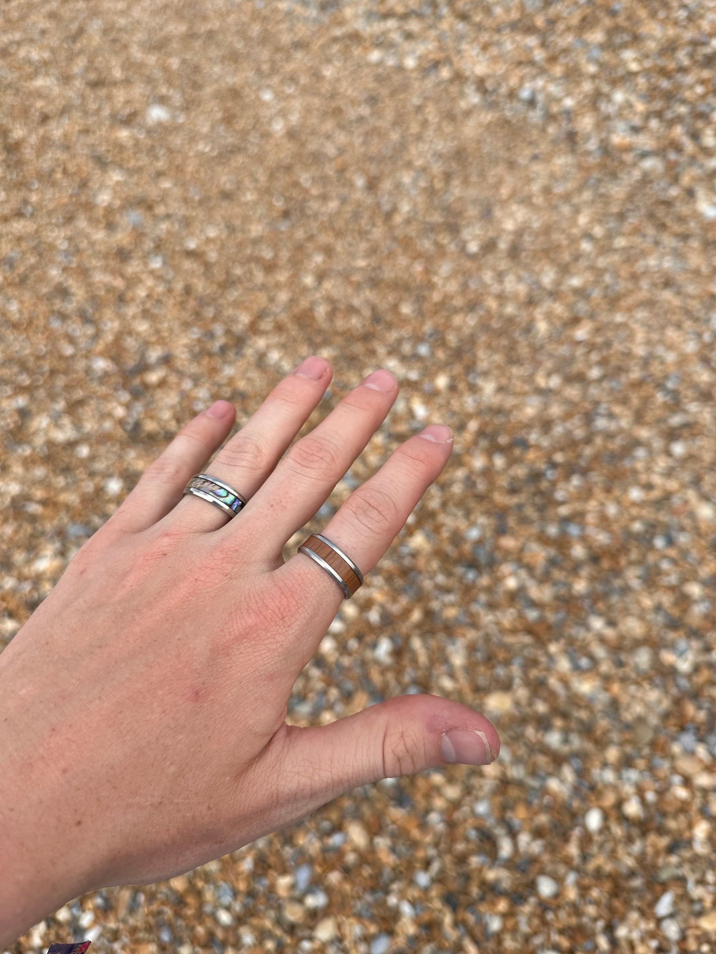 Opal Shell Surfer Ring