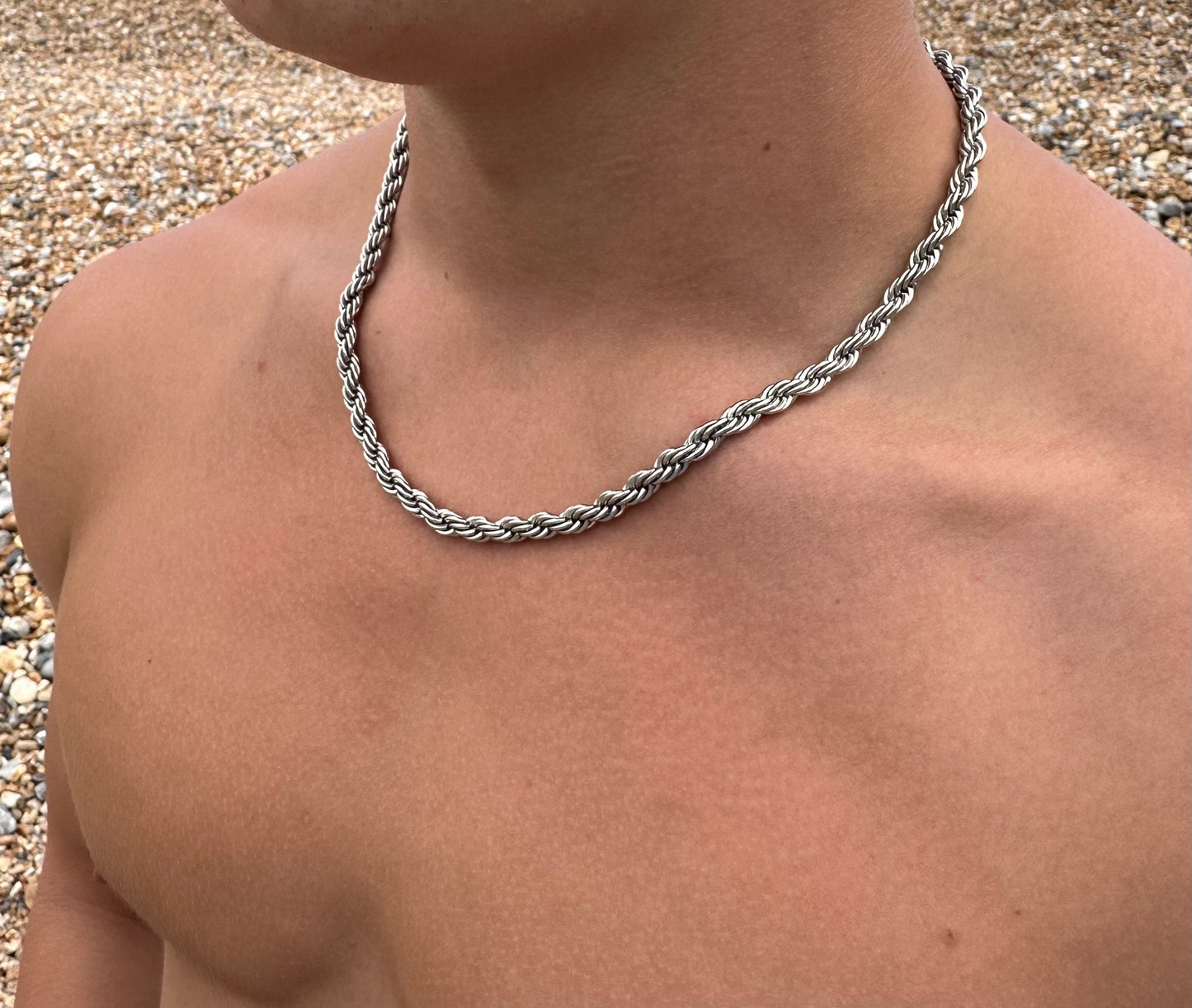 Silver Rope Chain 6mm
