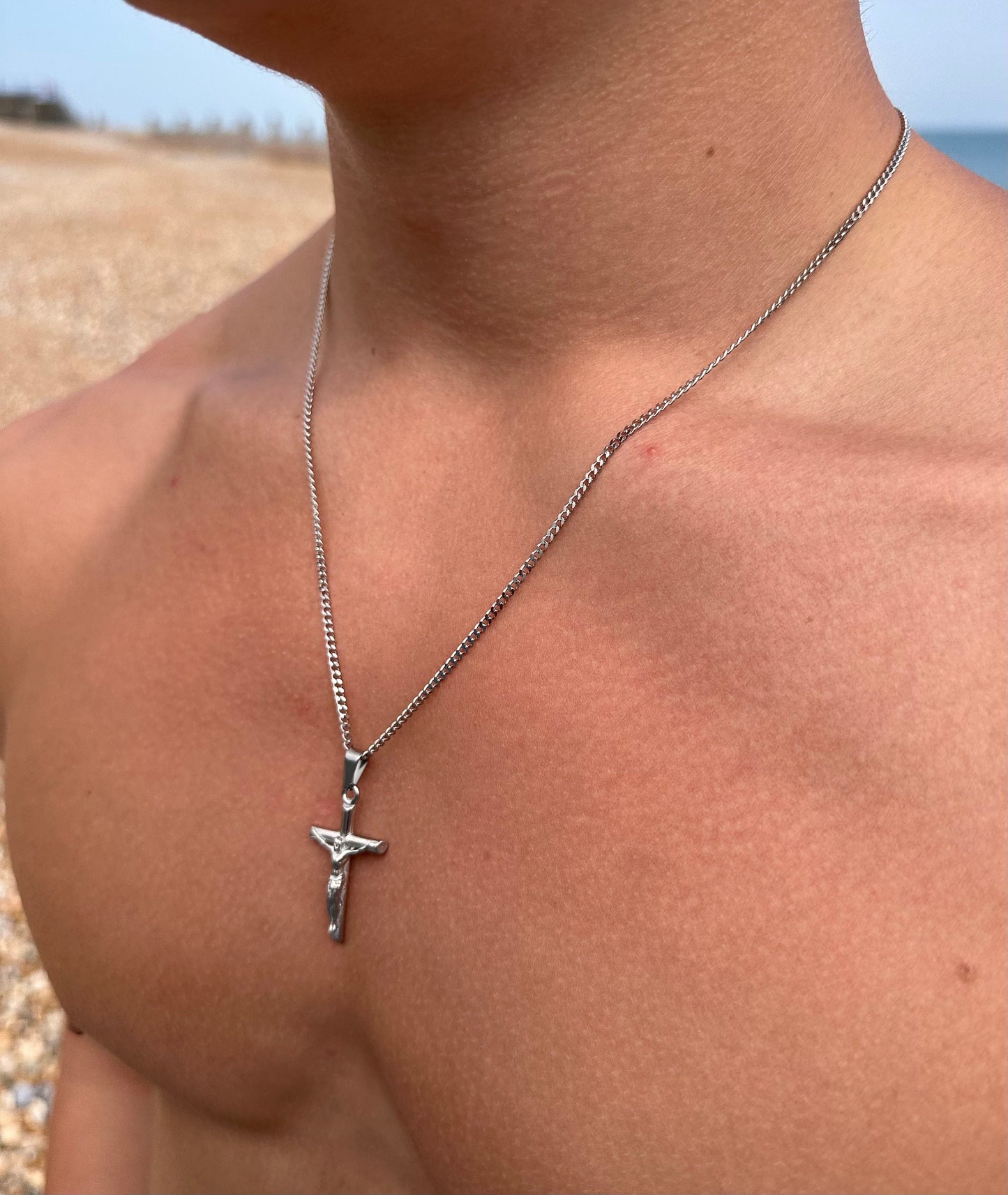Silver Crucifix Pendant