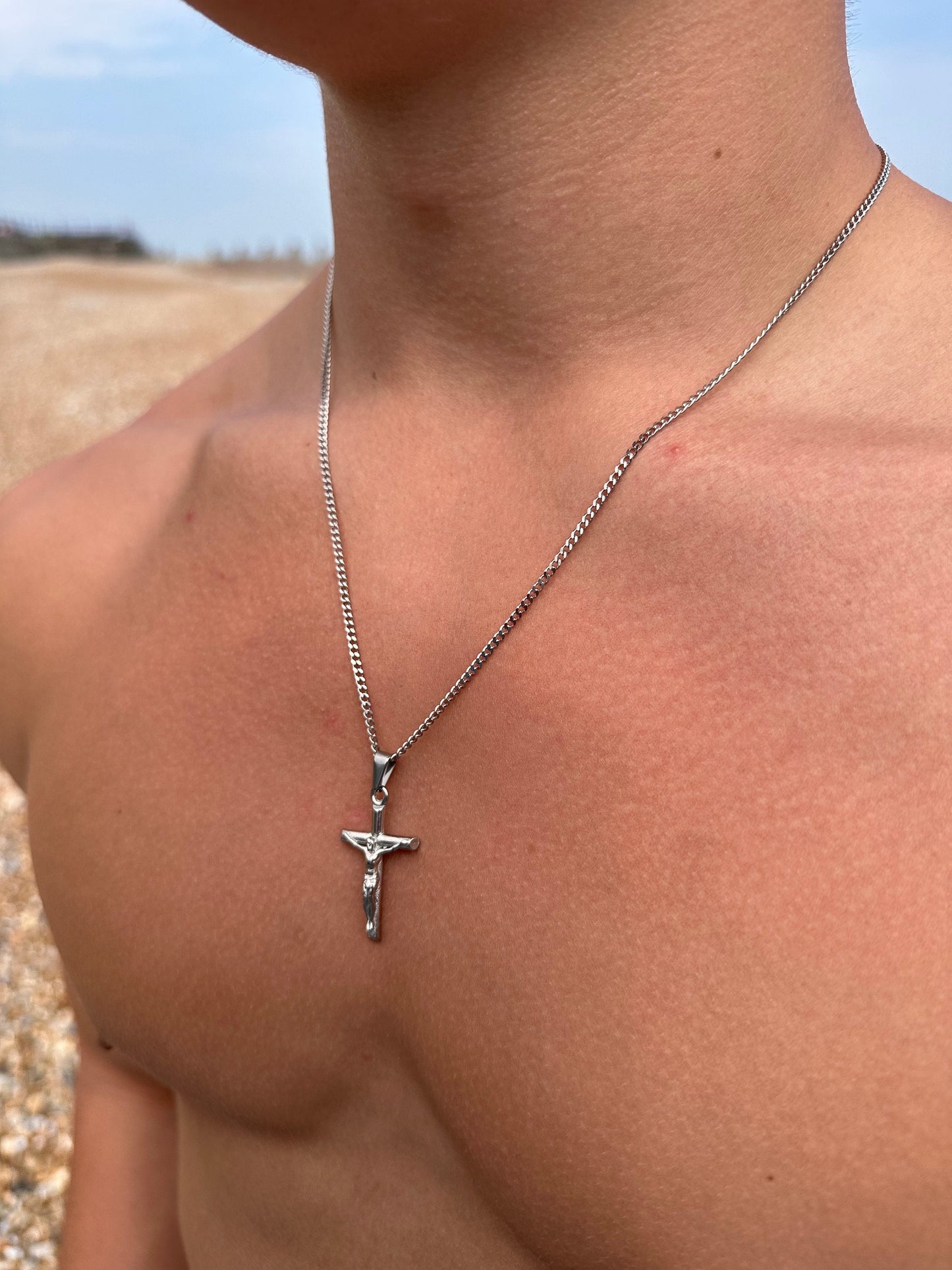 Silver Crucifix Pendant