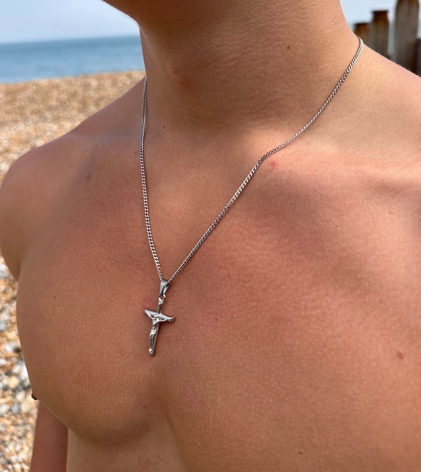 Silver Crucifix Pendant
