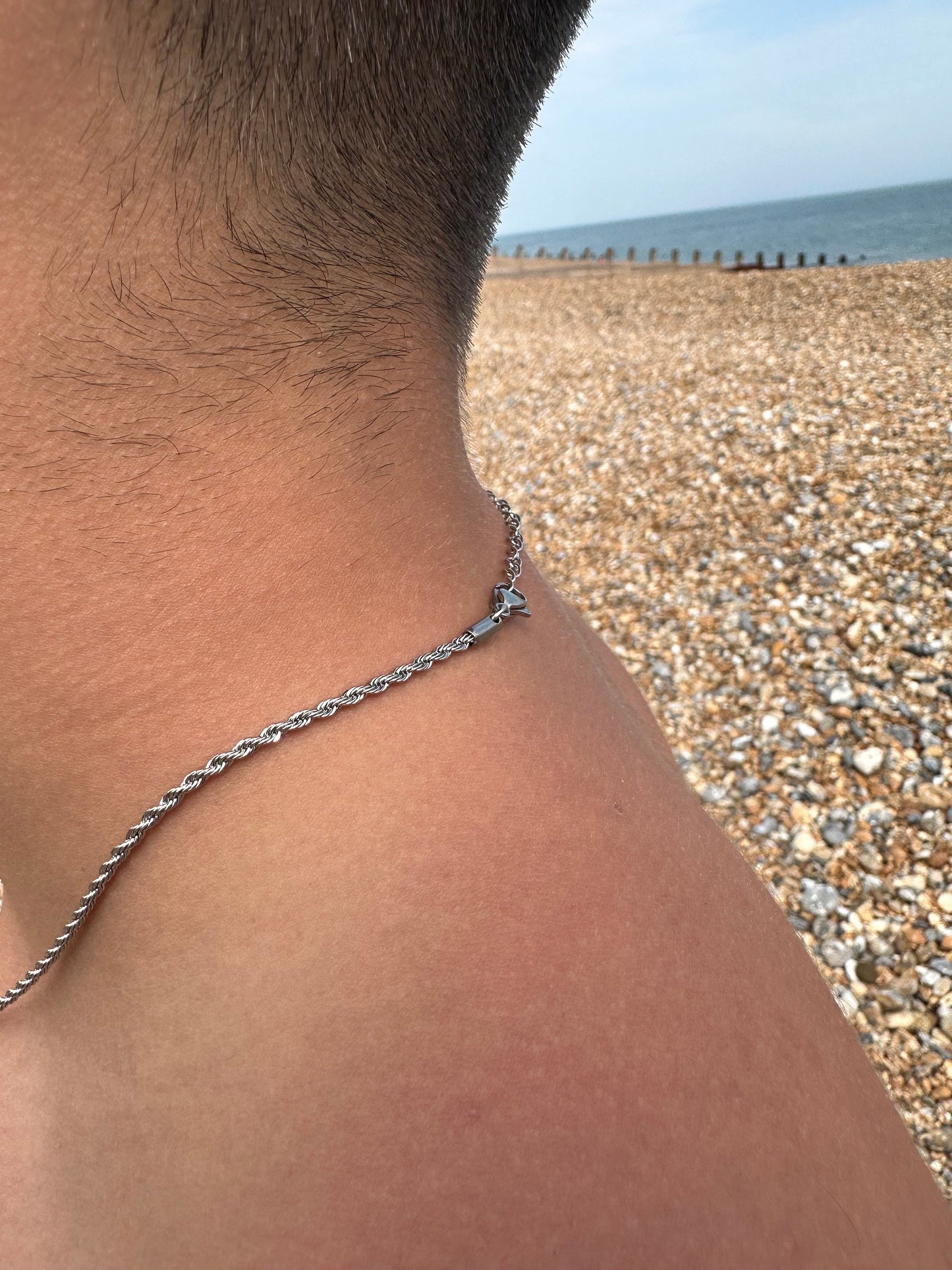 Silver palm Tree Pendant