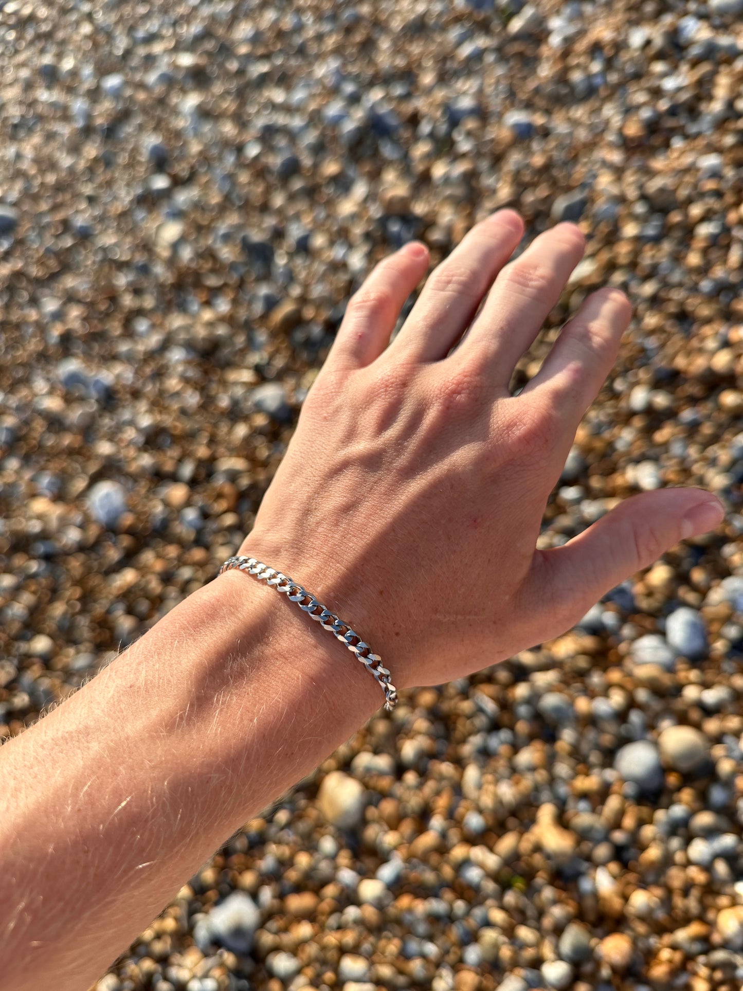 Silver Miami Cuban Bracelet 5mm