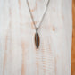 Crushed Stone Pinstripe Surfboard Pendant