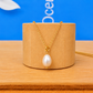 Amalfi Freshwater Pearl Pendant Gold